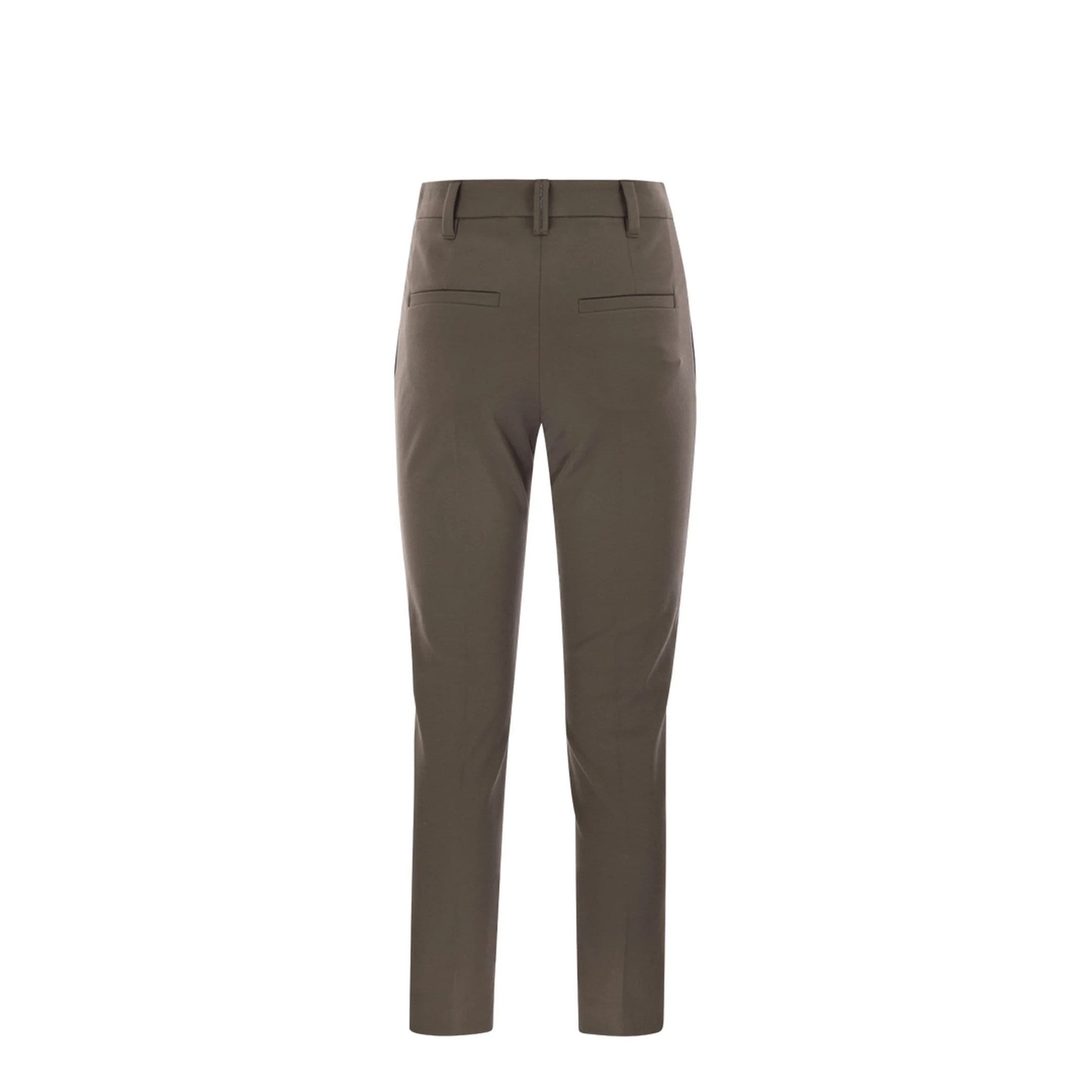 Cigarette Trousers Stretch Cotton - Image 2