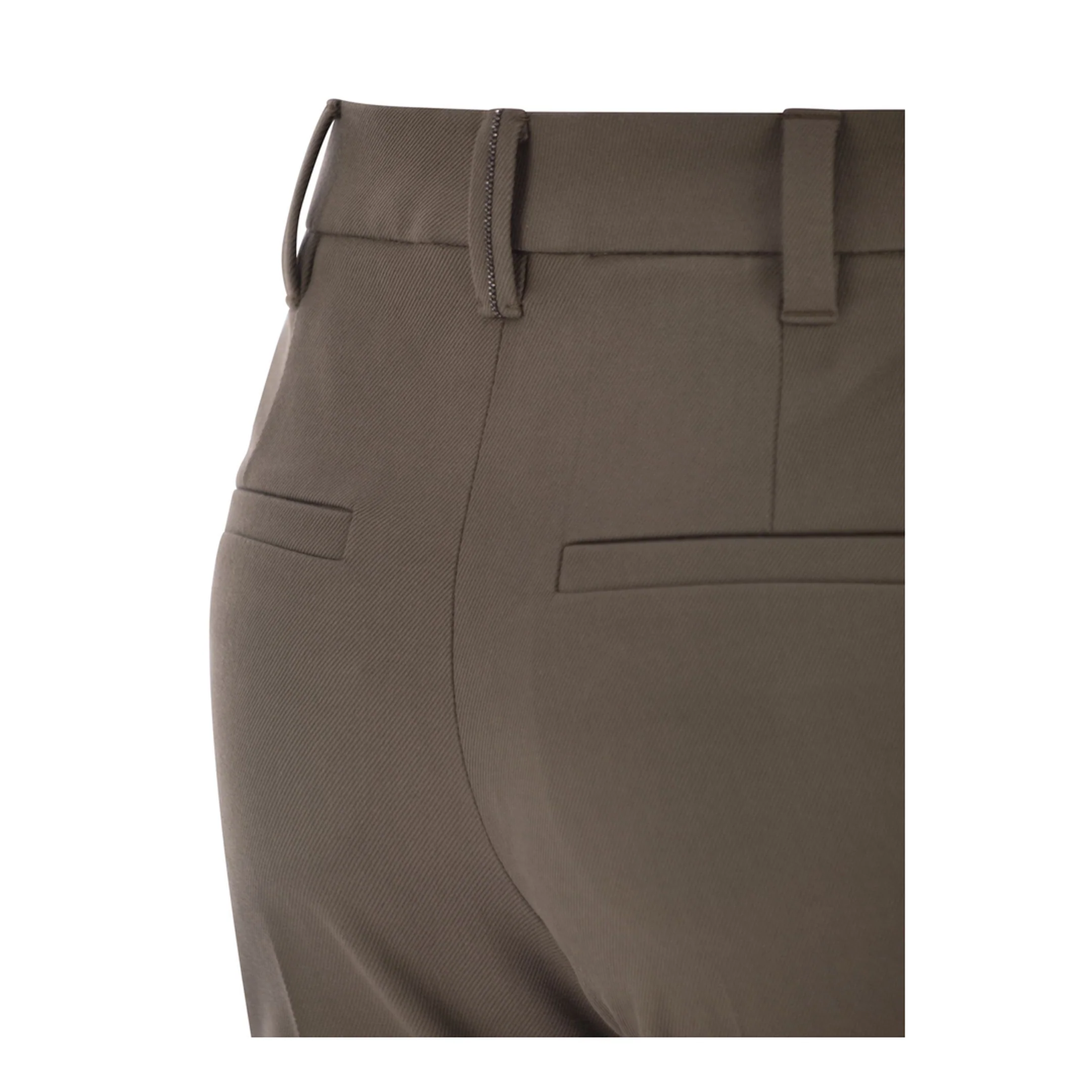 Cigarette Trousers Stretch Cotton - Image 3