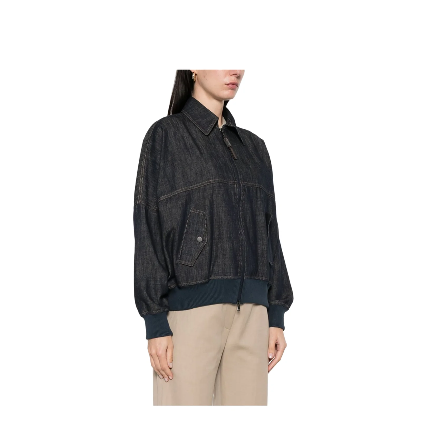 Women's Coats Blue - Image 5