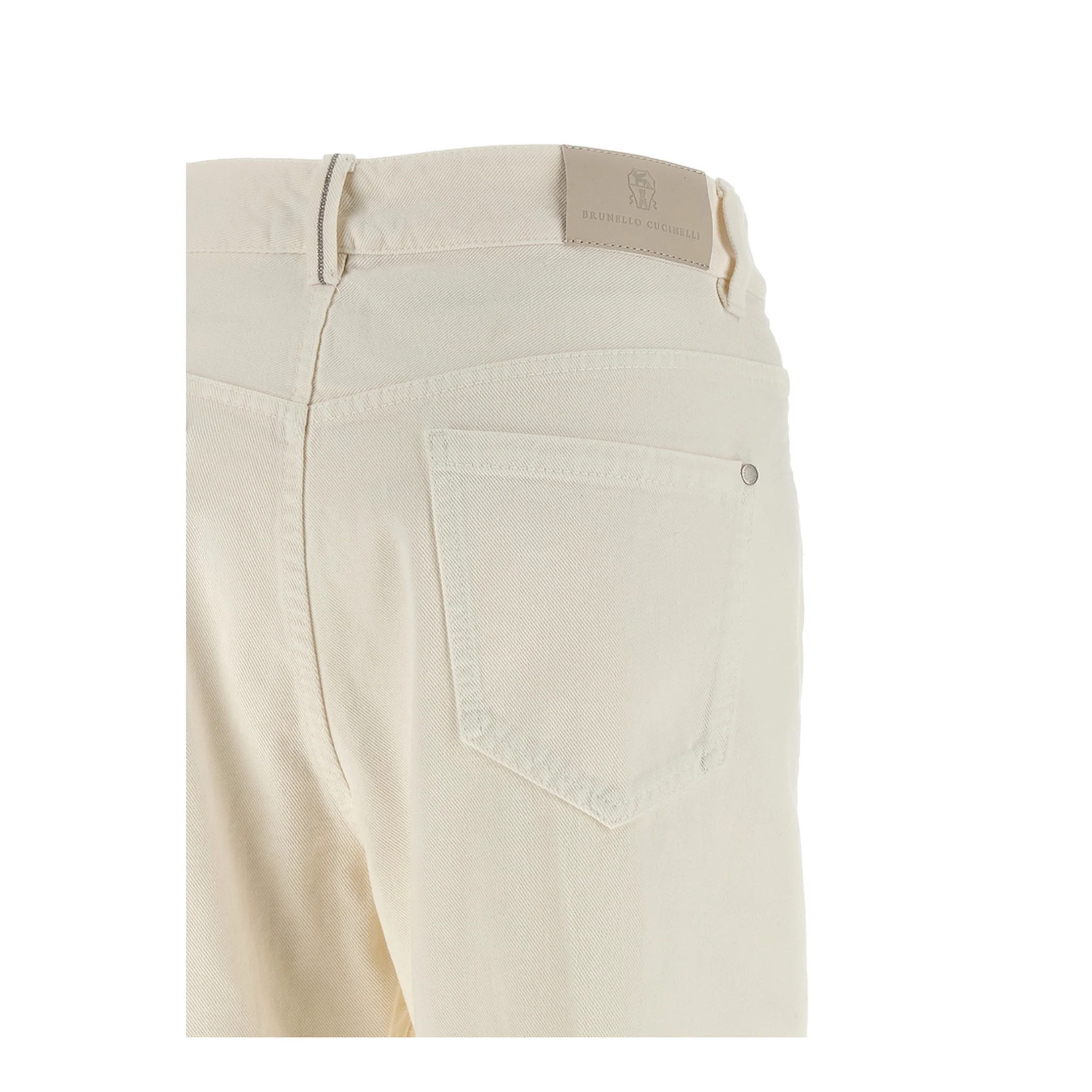 Contemporary Loose Jeans White - Image 4