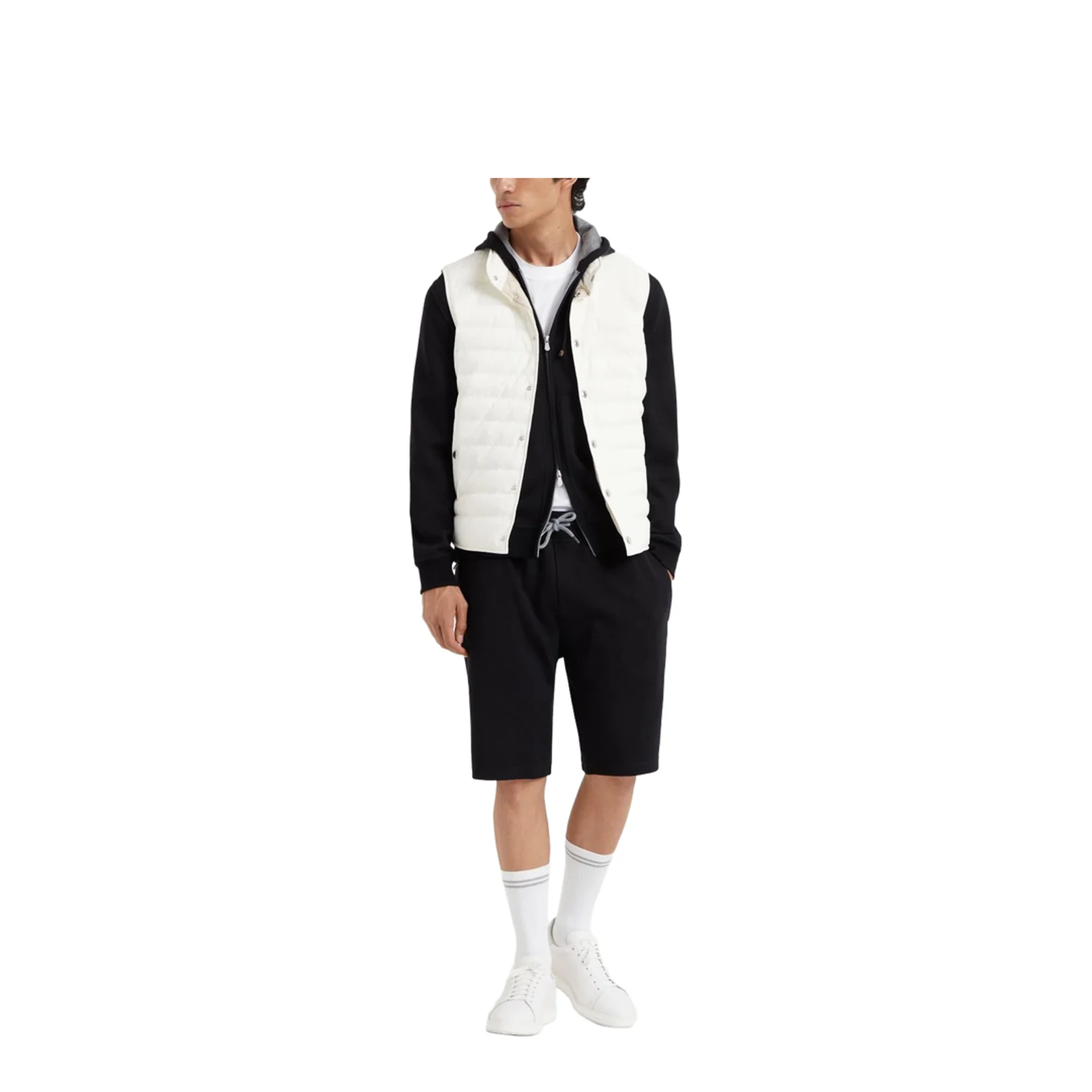 Cotton Blend Bermuda Shorts - Image 2