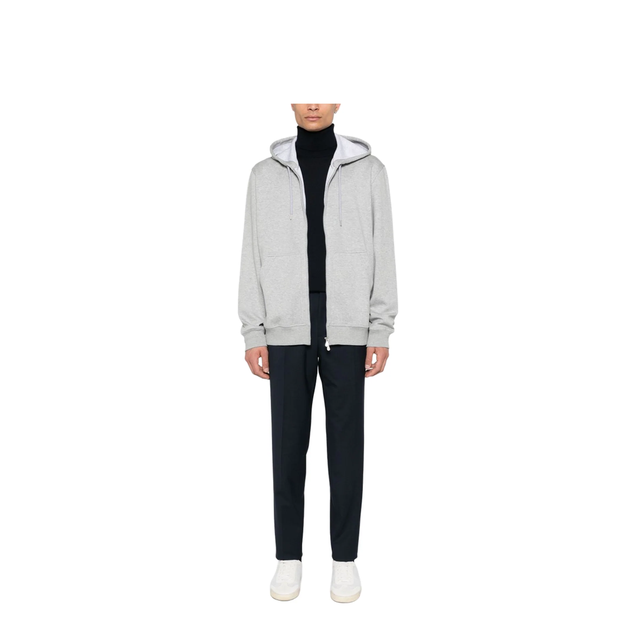 Cotton Blend Hoodie - Image 3