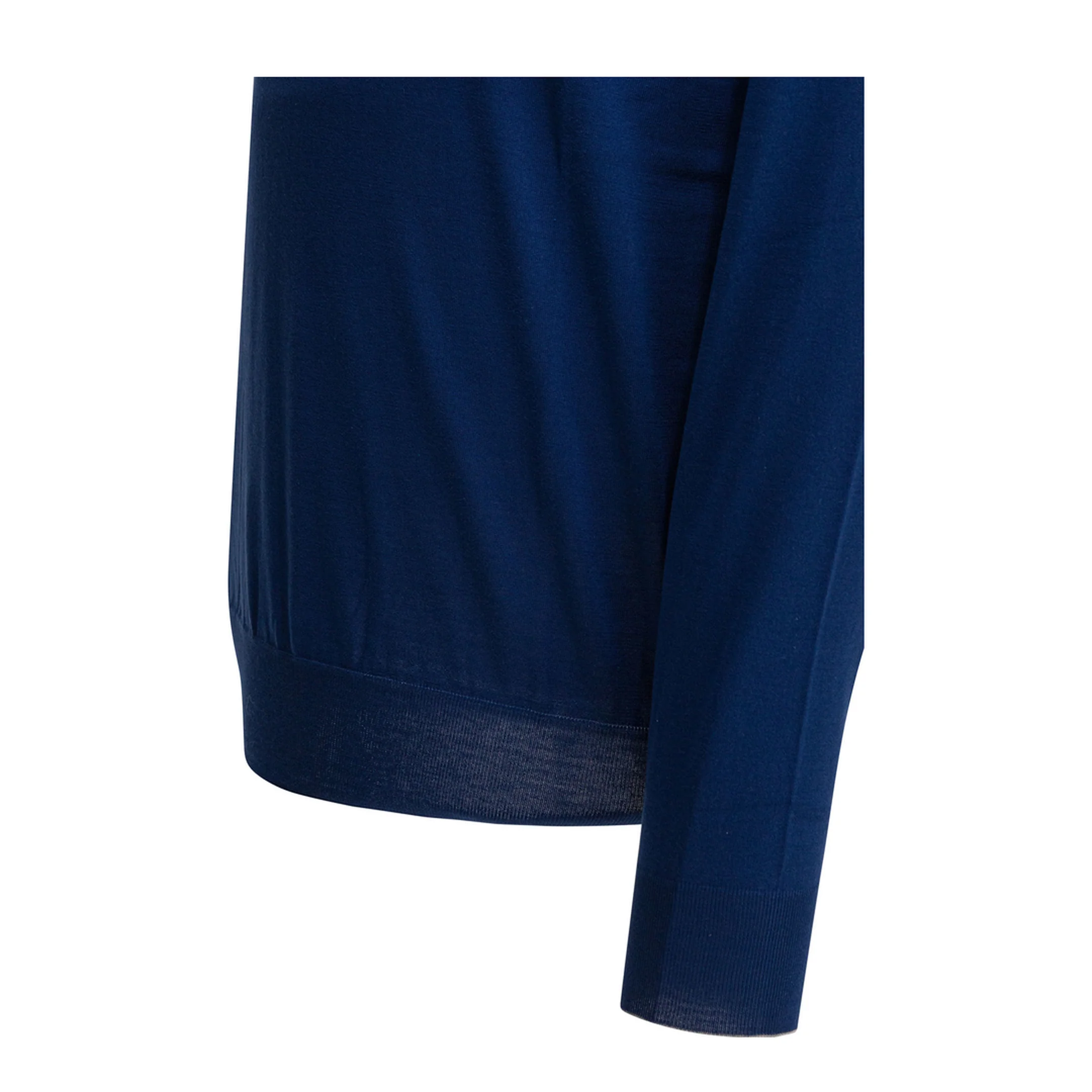 Cotton Crewneck Sweater Blue - Image 4
