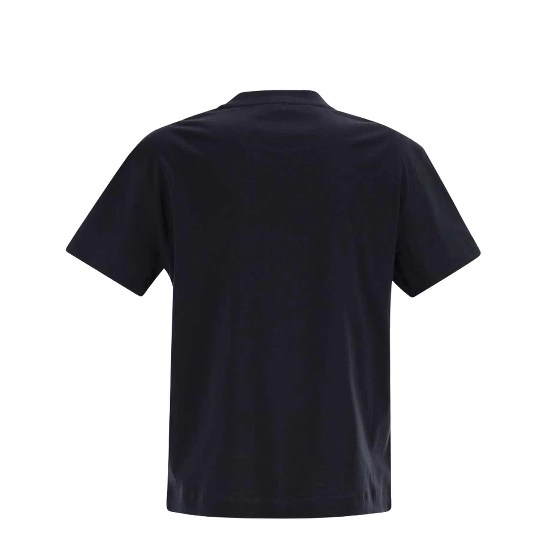 Cotton Jersey T-Shirt with Shiny Tab - Image 2