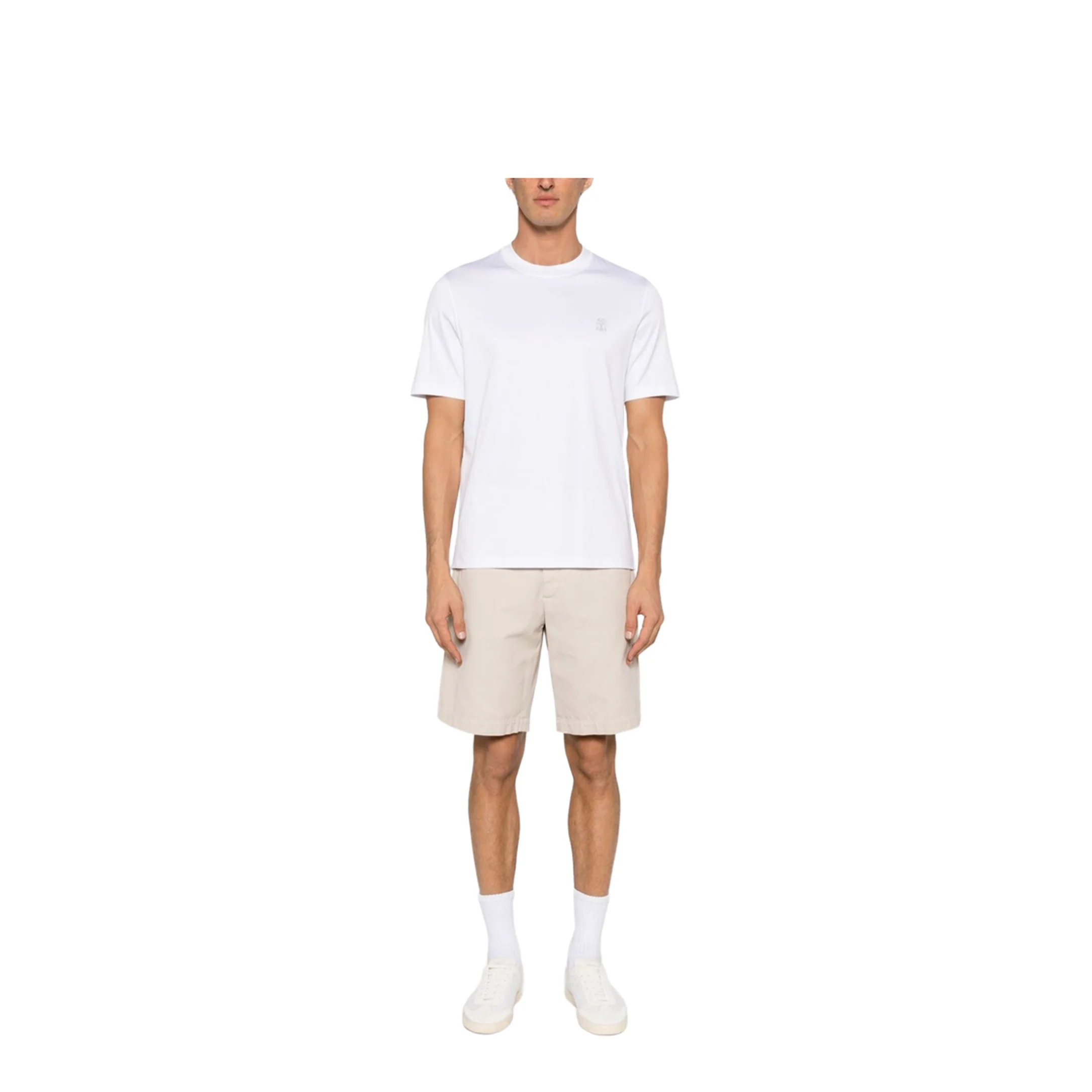 Cotton T-Shirt with Logo Print - Image 2