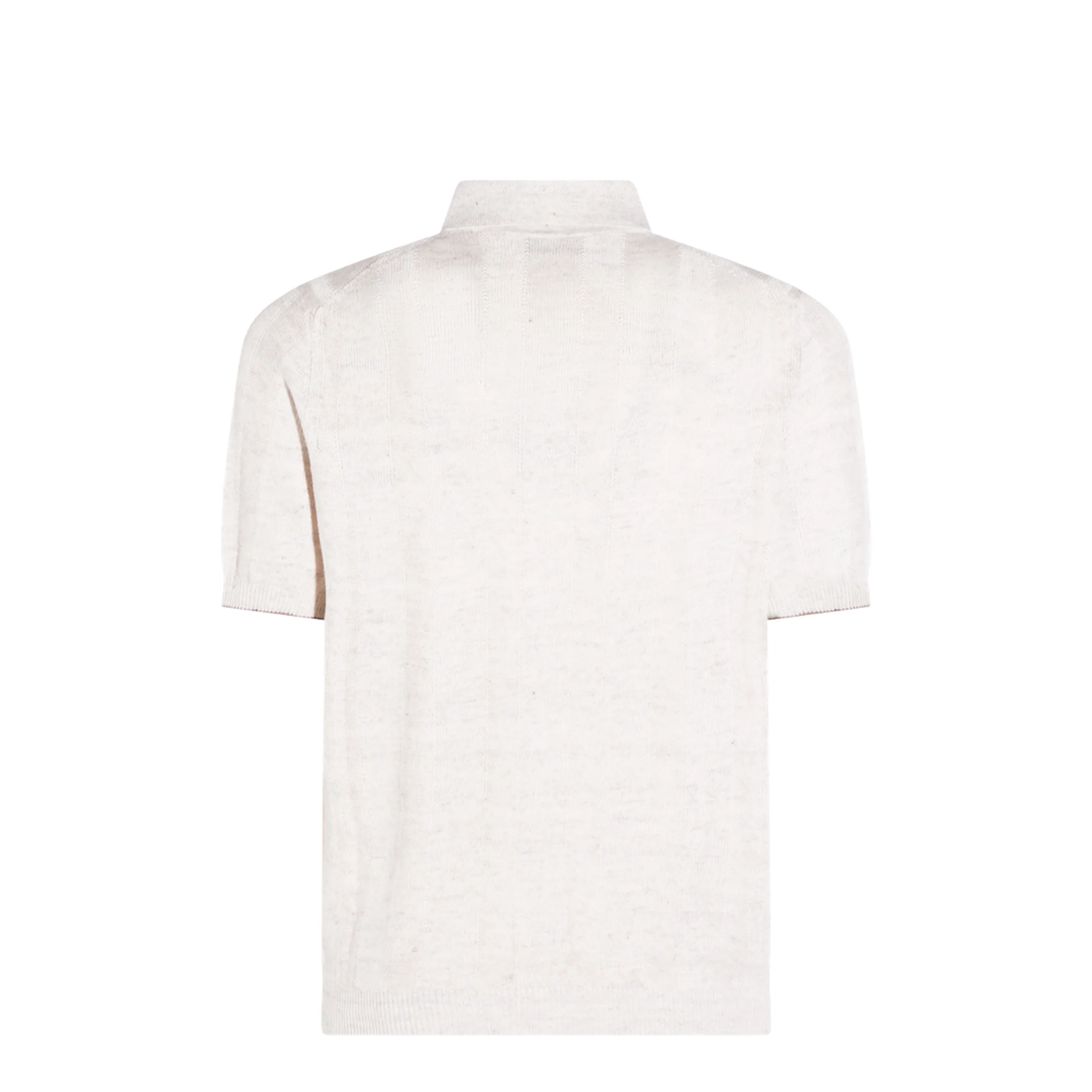 Cream Linen Blend Shirt - Image 2