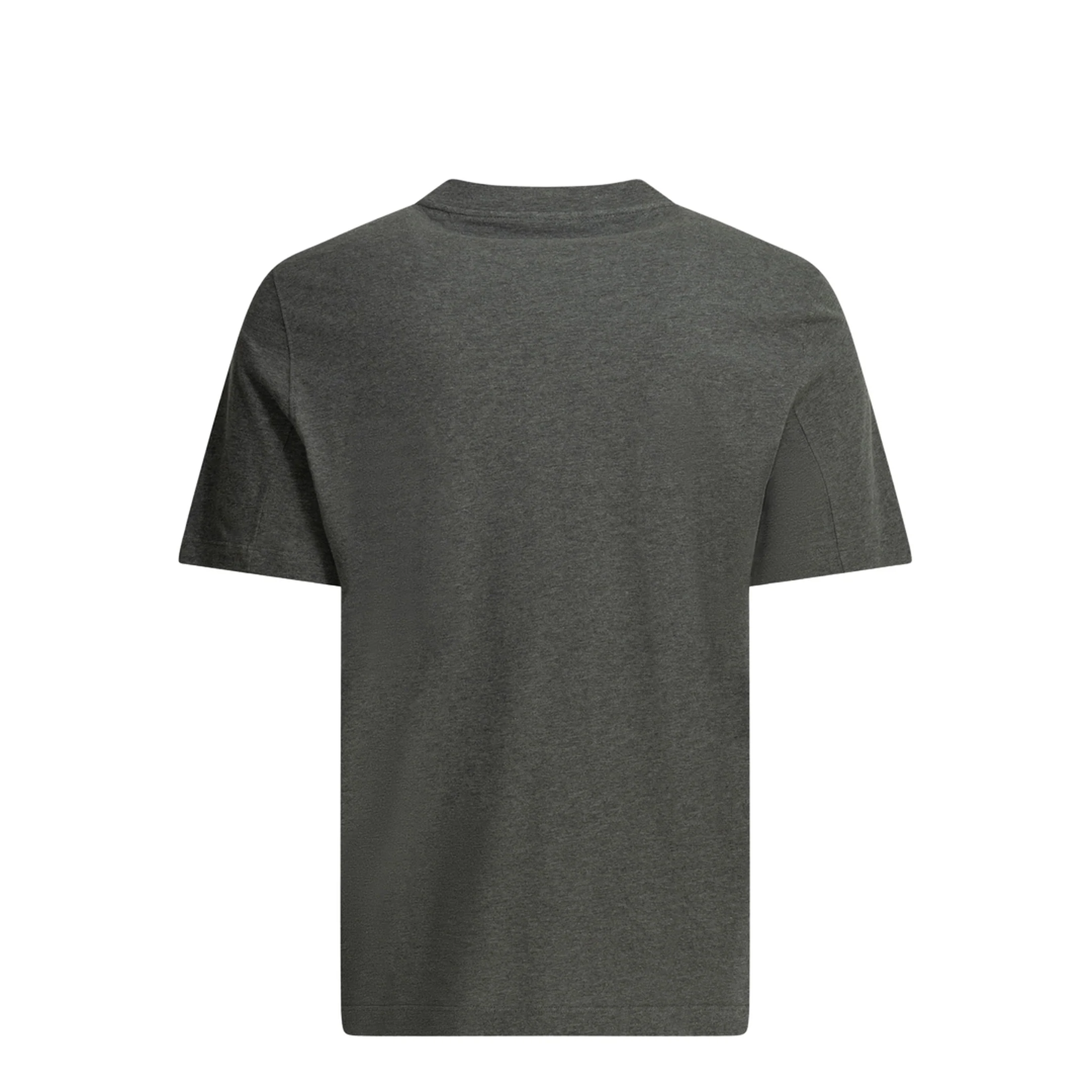 Printed Crew-Neck T-Shirt Grey - Image 2