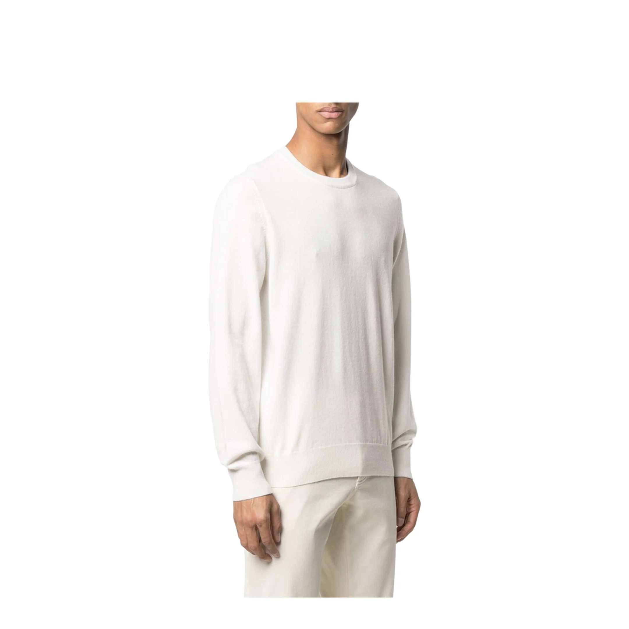 Crewneck Sweater in Panama Color - Image 3
