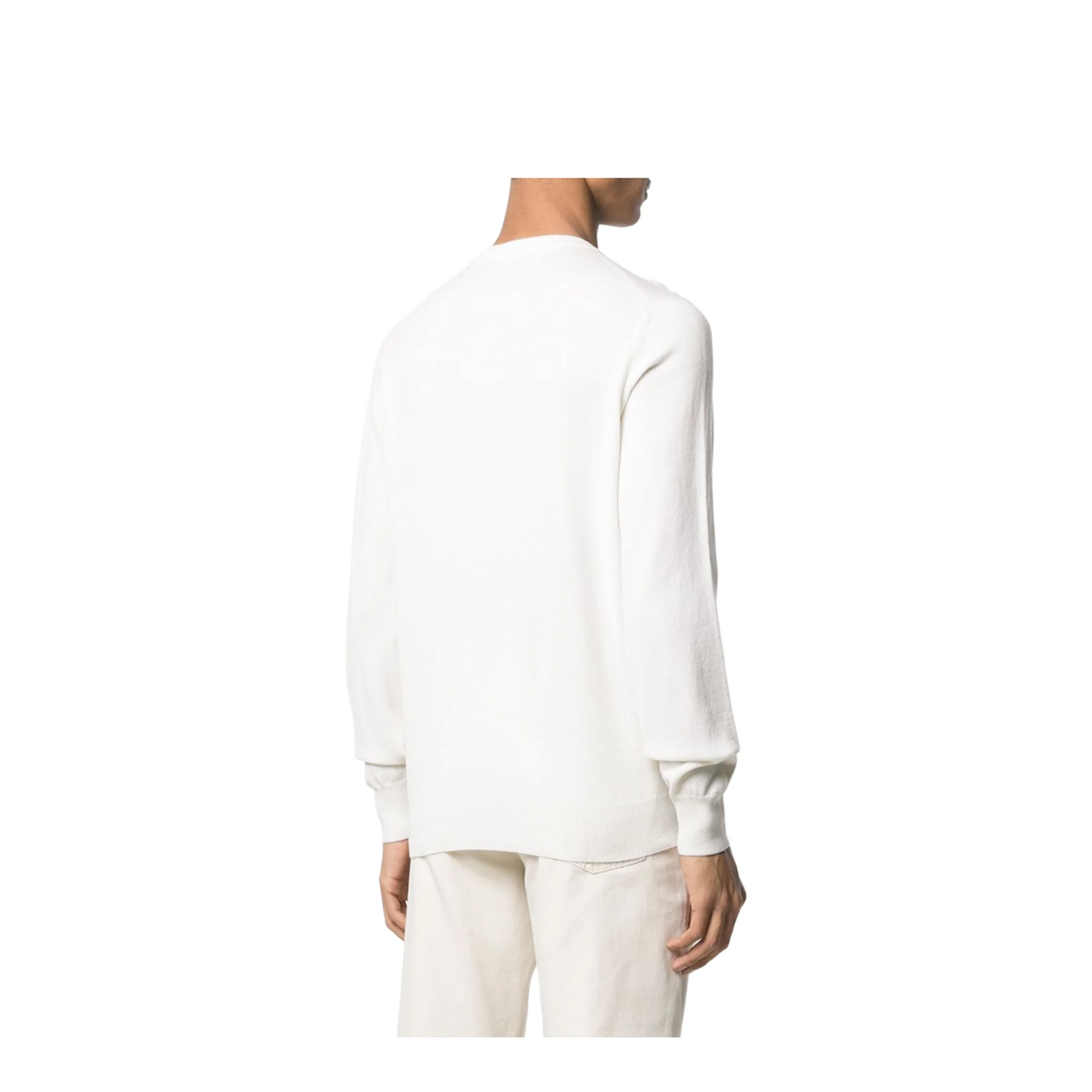 Crewneck Sweater in Panama Color - Image 4
