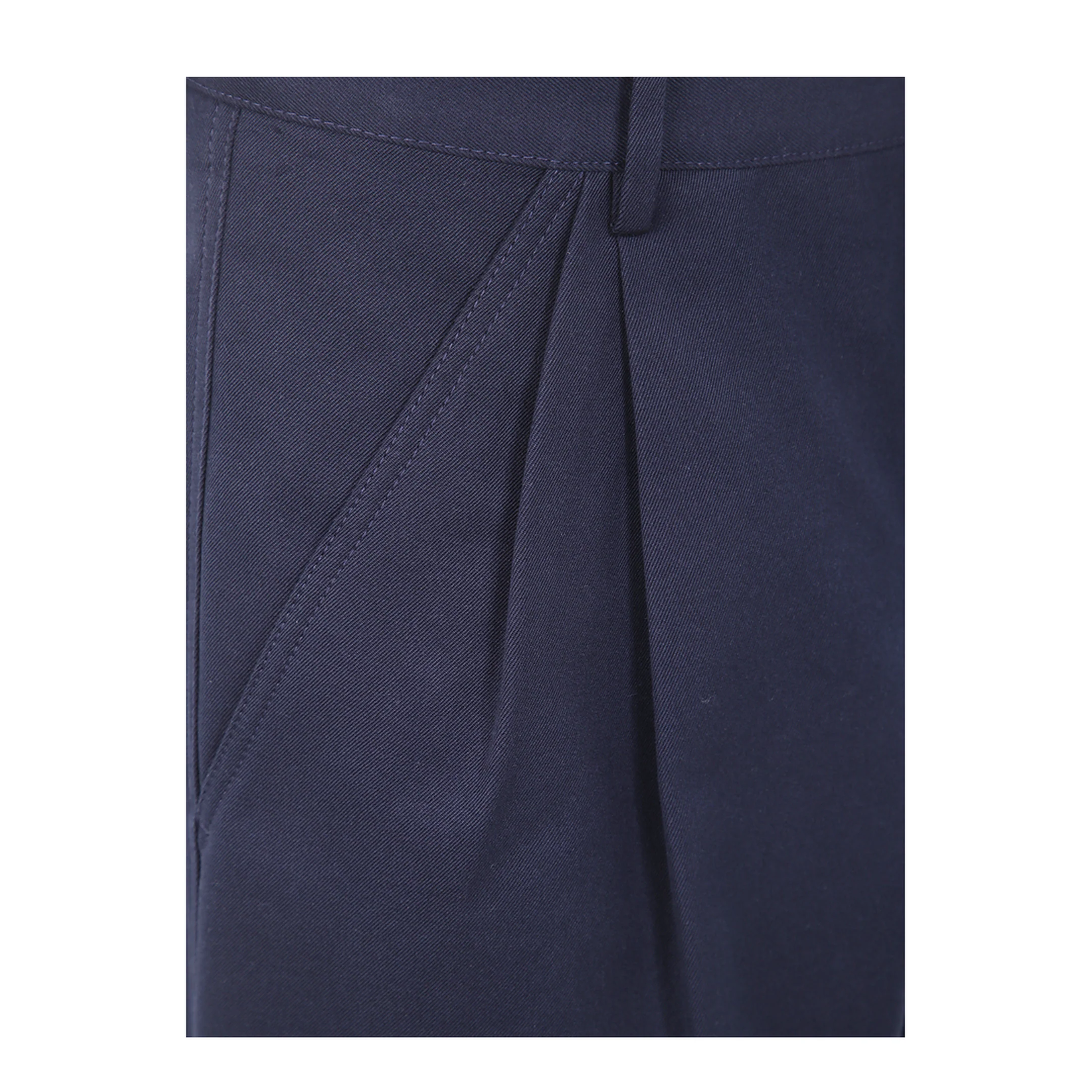 DOUBLE PIENCES CHINO TROUSERS BLACK - Image 3