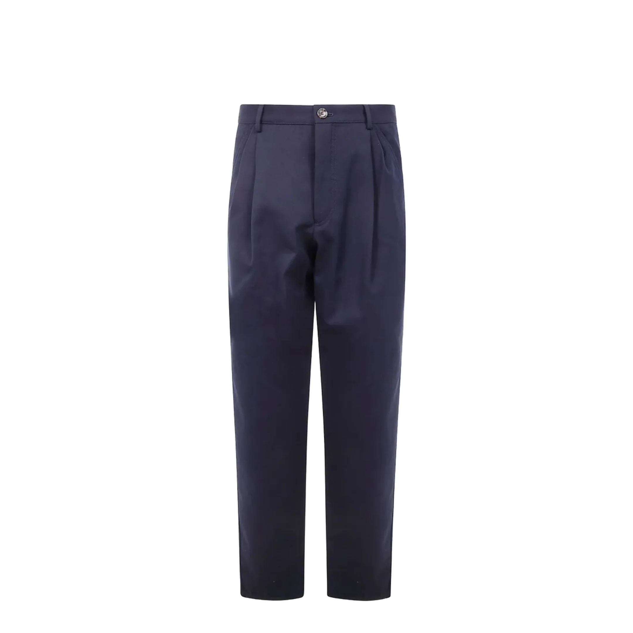DOUBLE PIENCES CHINO TROUSERS BLACK - Image 4