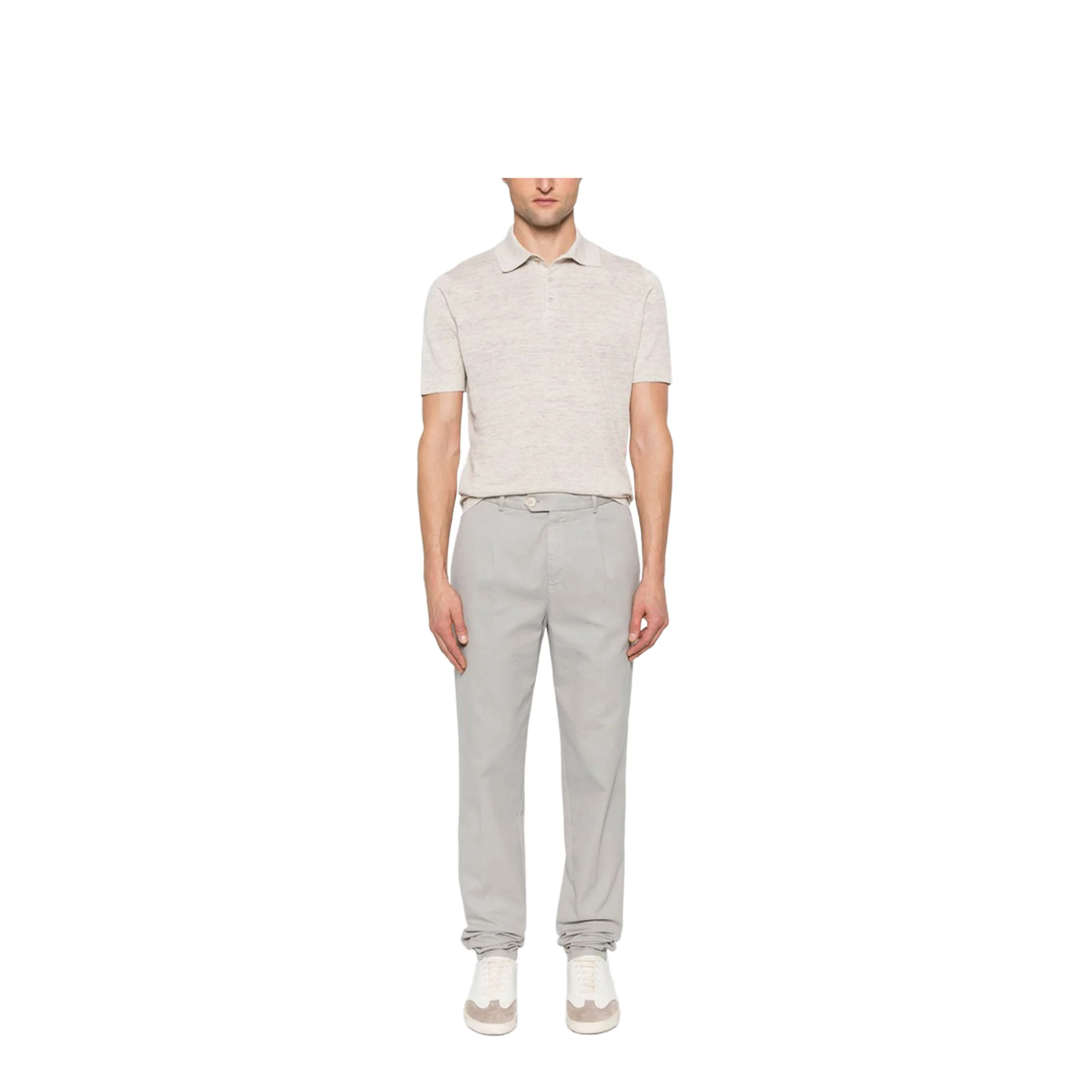 Men's Cotton Pants - Grey - Image 2