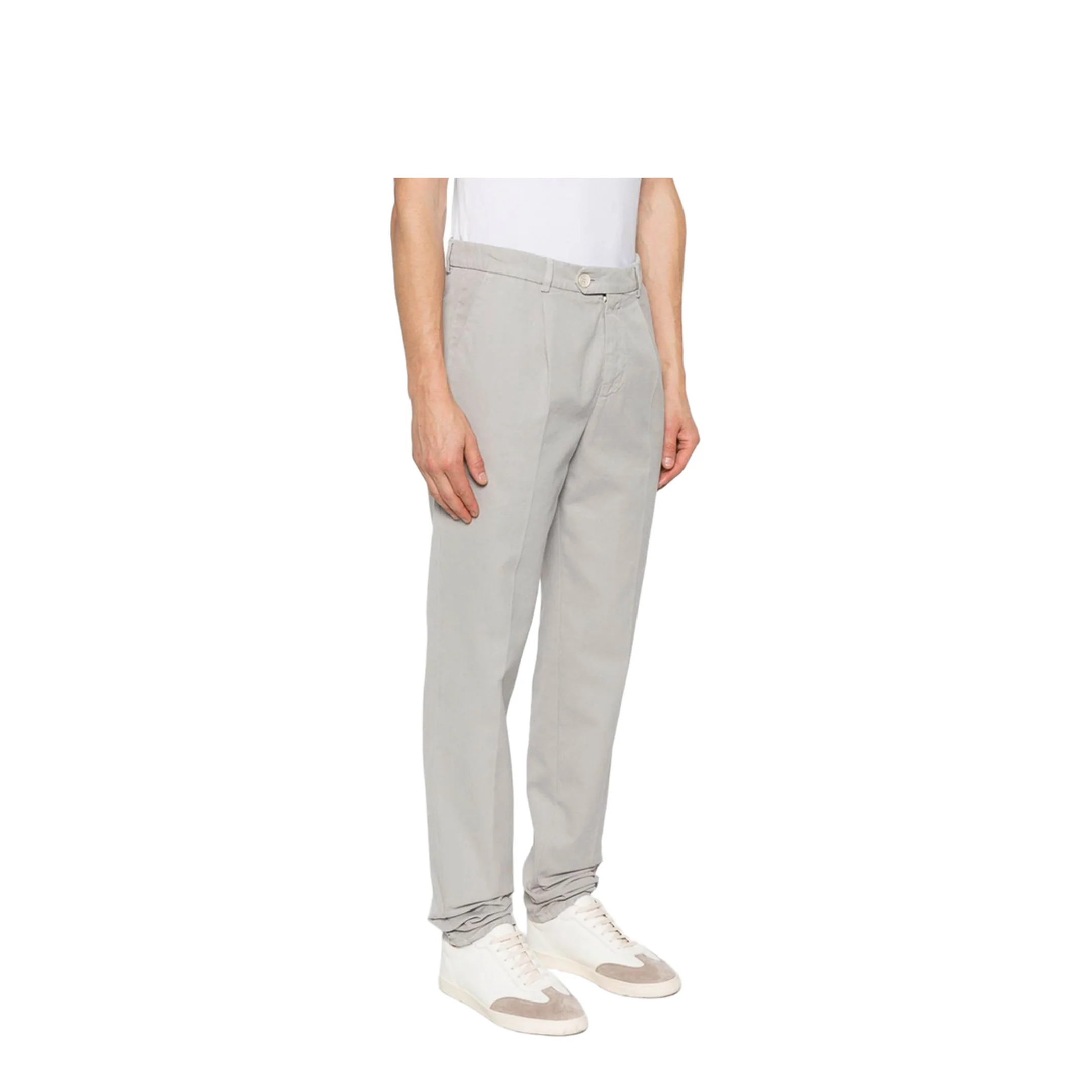 Men's Cotton Pants - Grey - Image 3