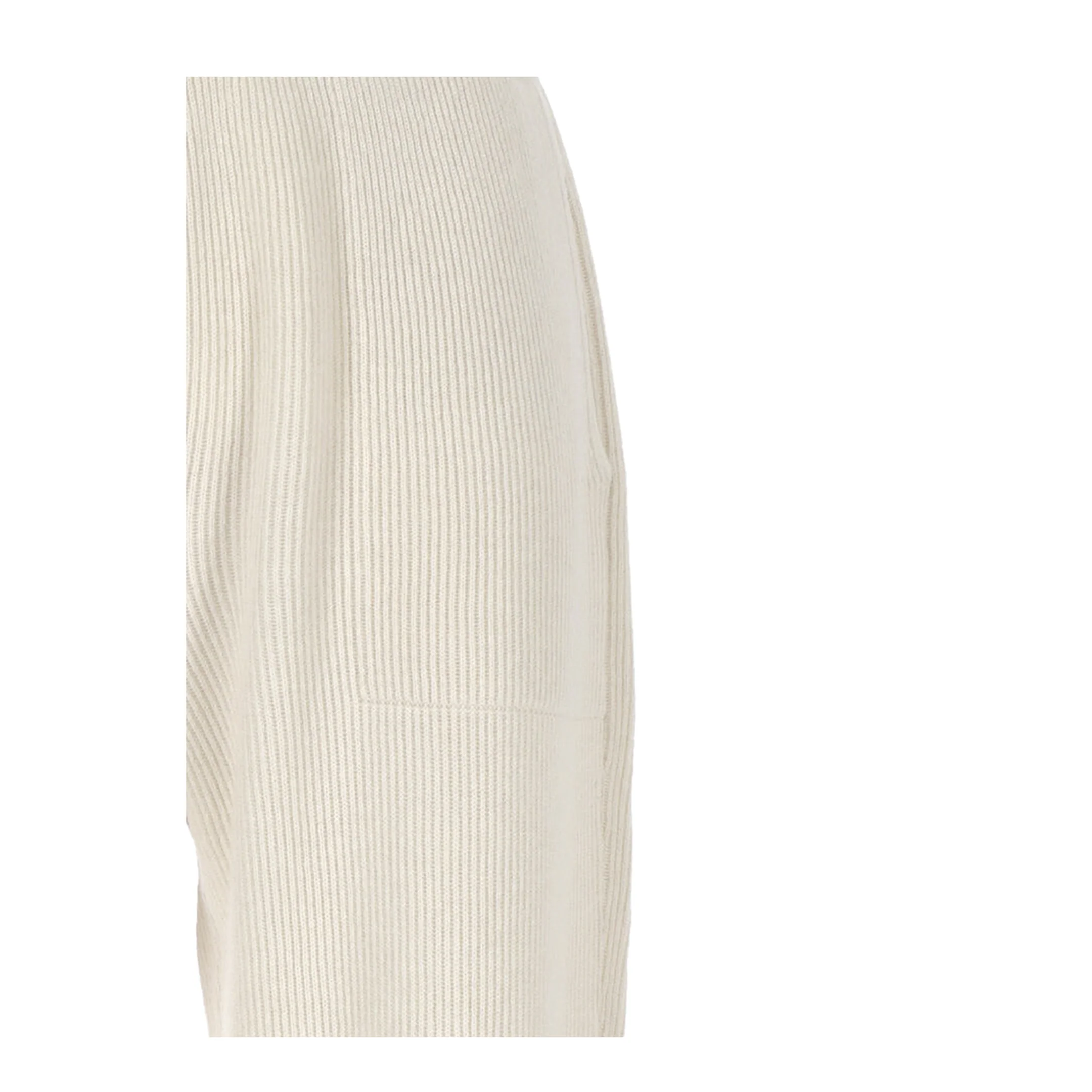 English Rib Cashmere Knit Trousers - Image 2