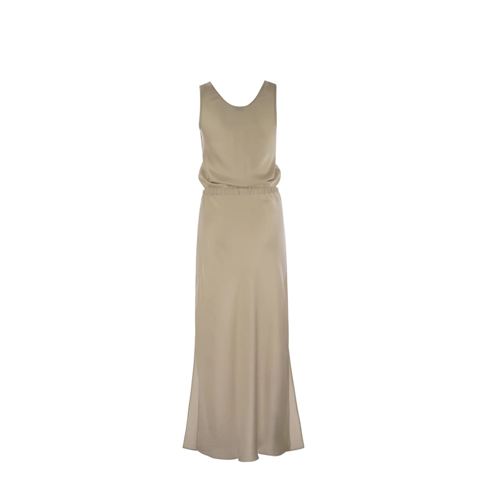 Fluid Satin Cady Twill Dress - Image 2