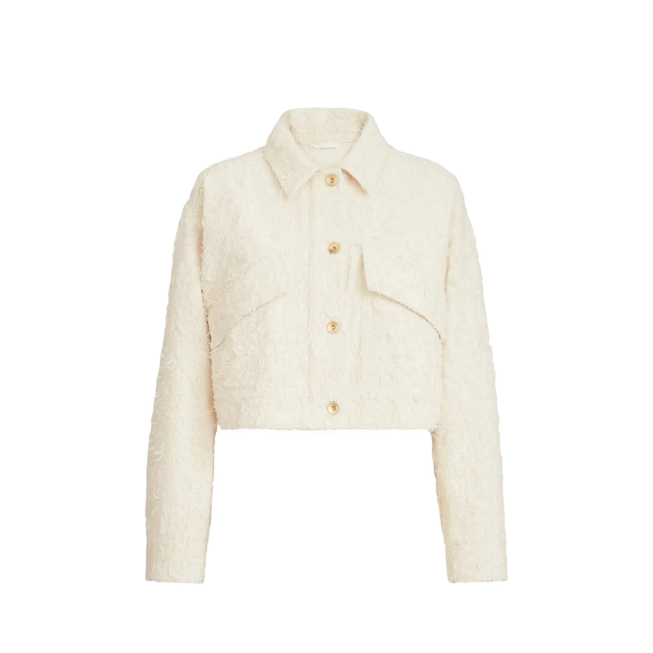 Fuzzy-Texture Jacket - Image 5