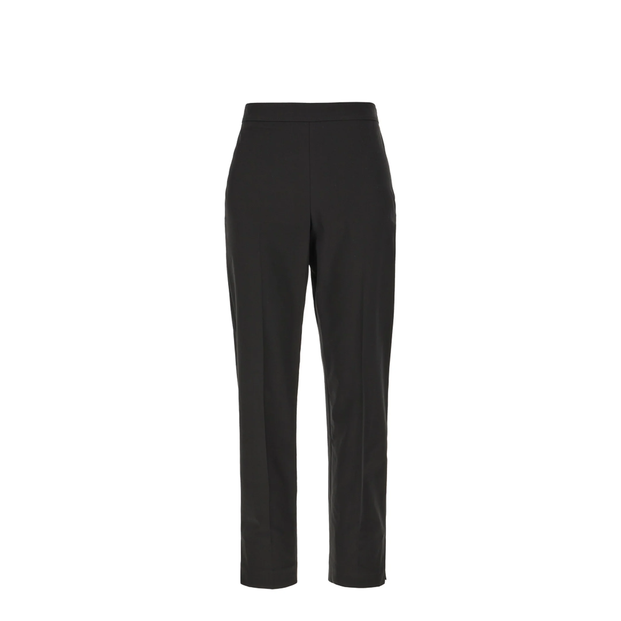 High-Waisted Cropped Trousers - Image 5