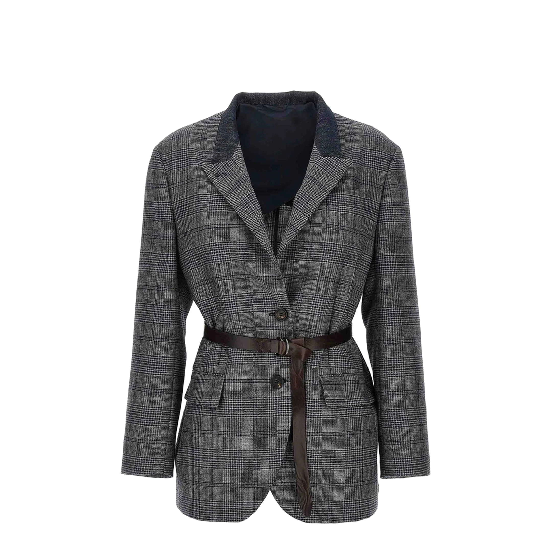 Prince of Wales Patterned Blazer - Image 2