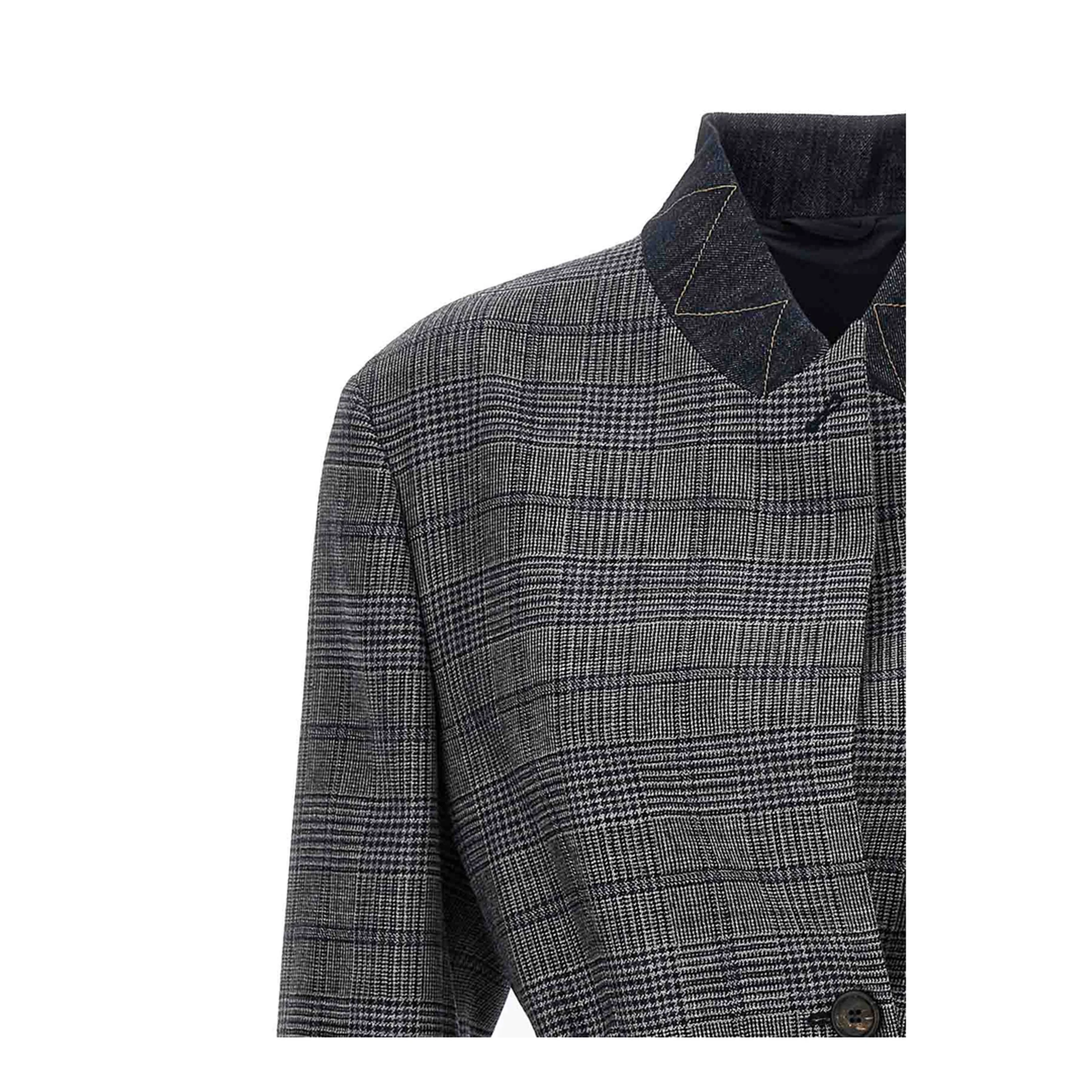 Prince of Wales Patterned Blazer - Image 4