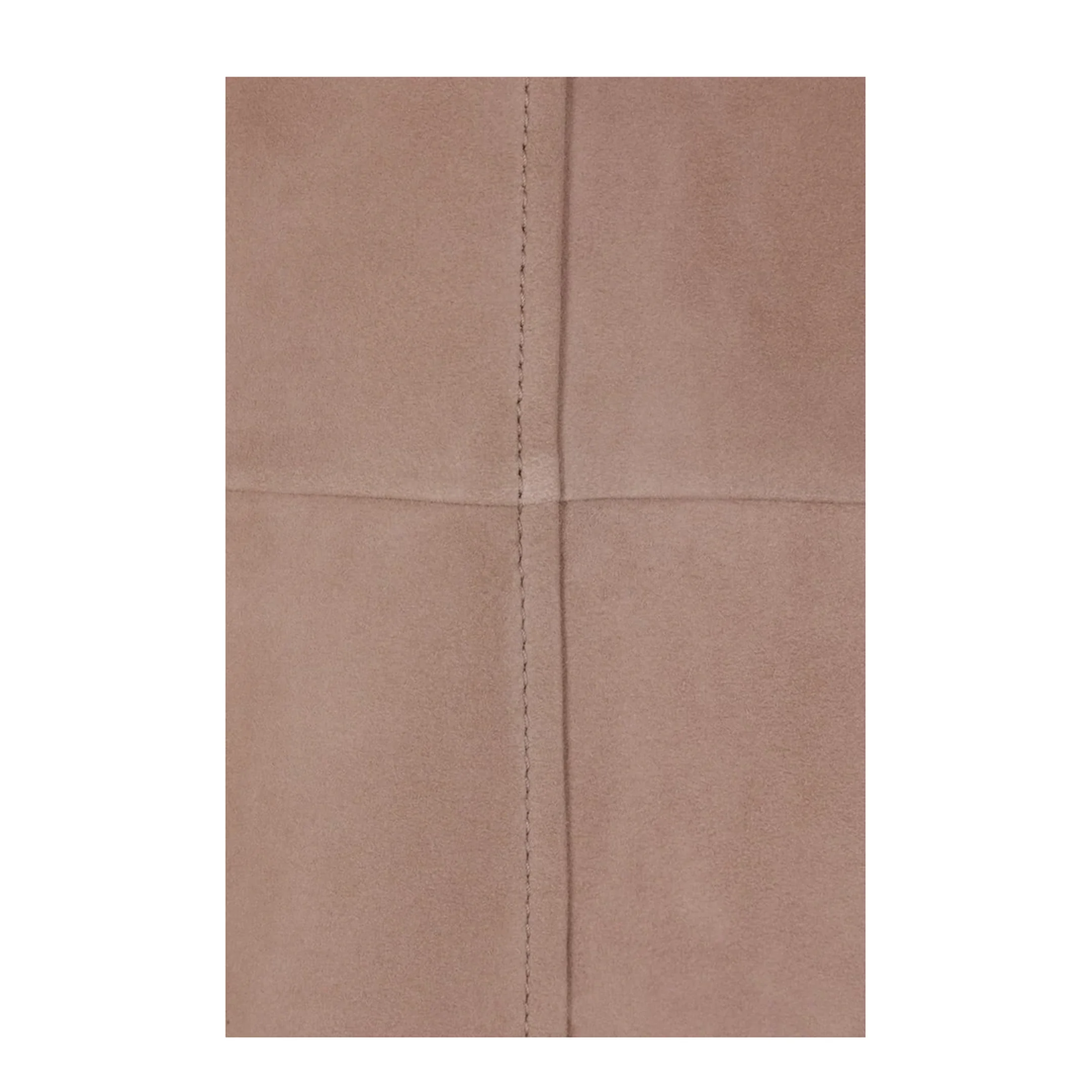 Suede Single-Breasted Blazer Brown - Image 4