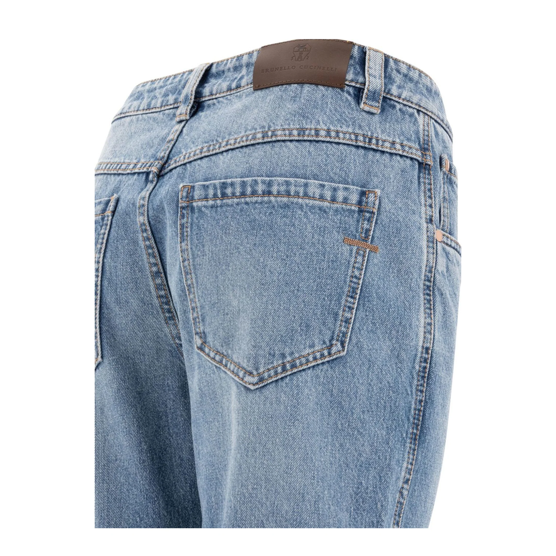 Women's Denim Jeans Blue - Image 3