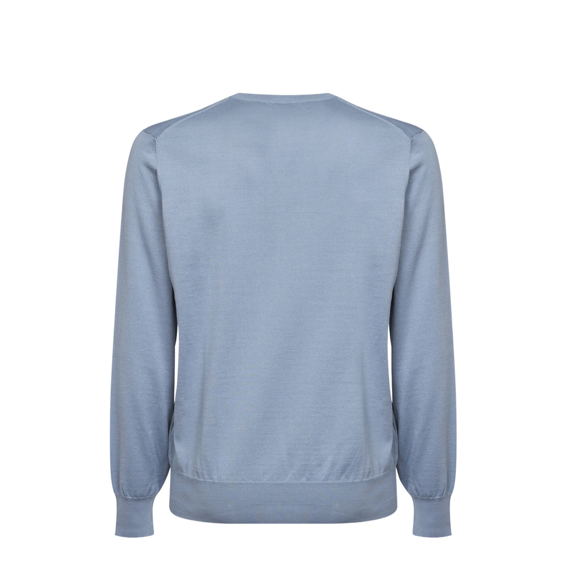 Men's Cotton Sweater Blue - Image 2