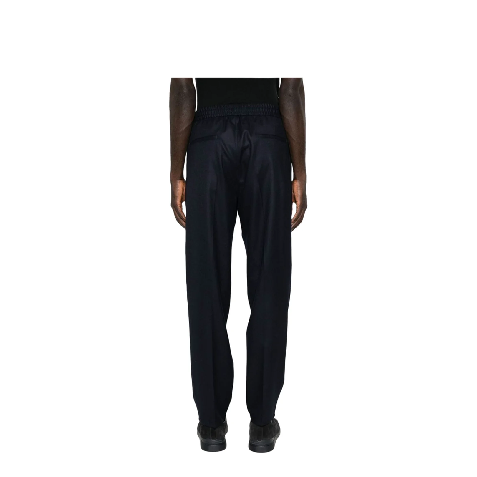 Leisure Fit Trousers Wool Black - Image 5