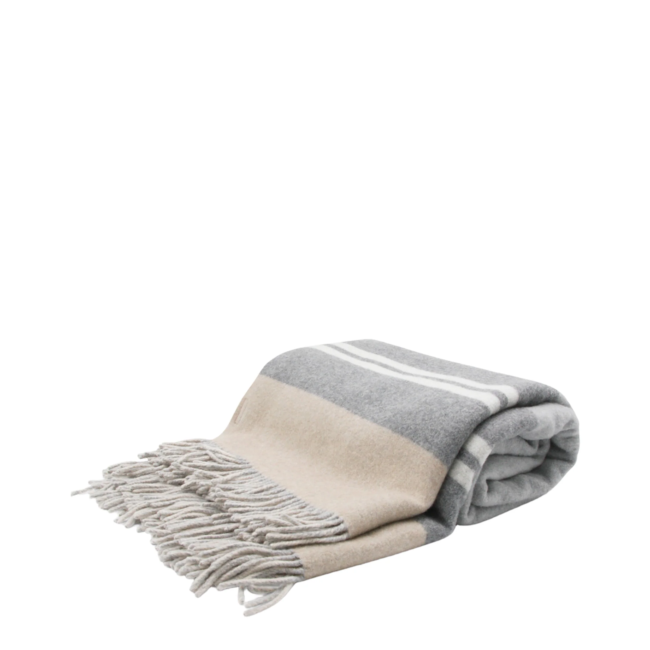Light Grey Cashmere Blanket - Image 5