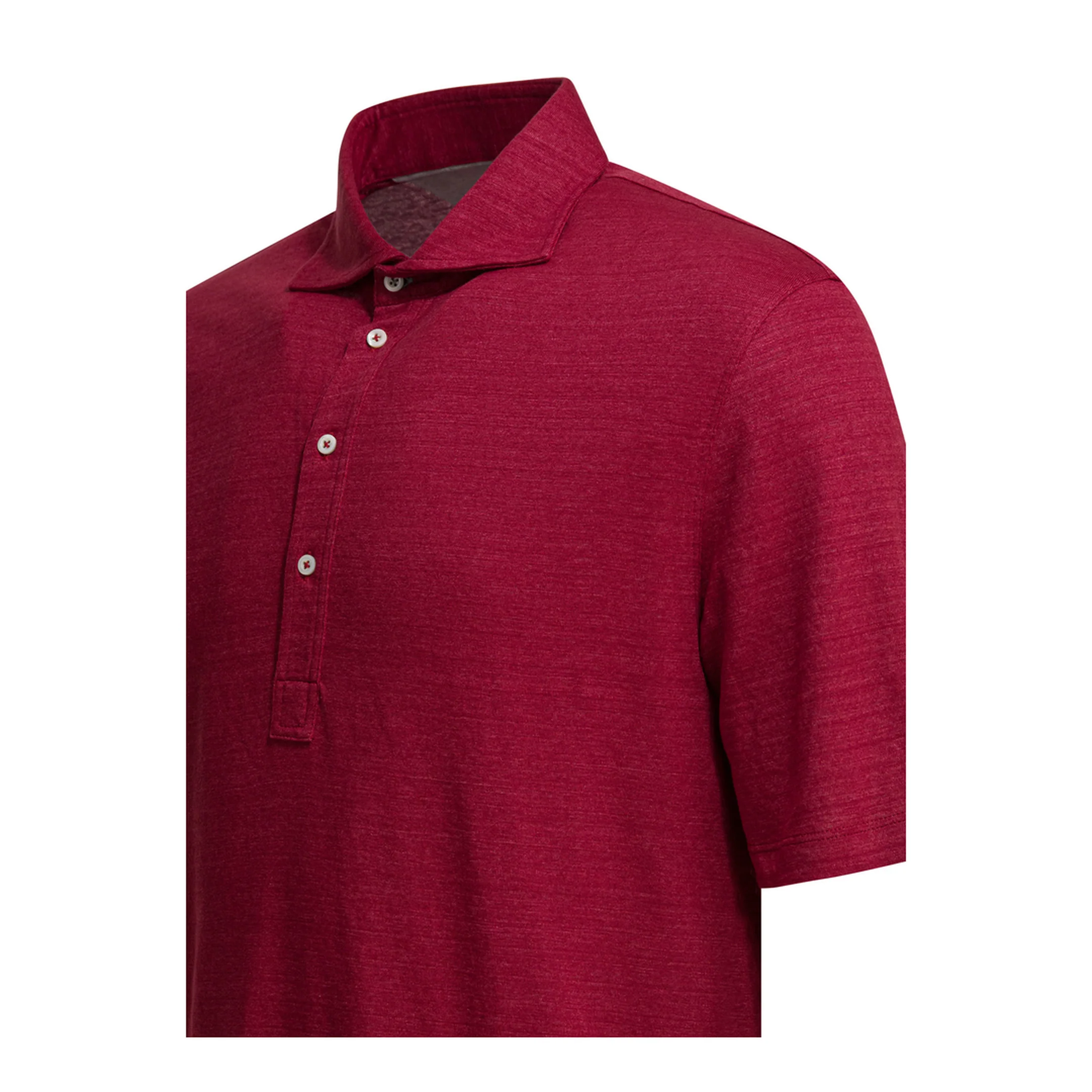 Men's Jersey Polo Shirt - Red - Image 4