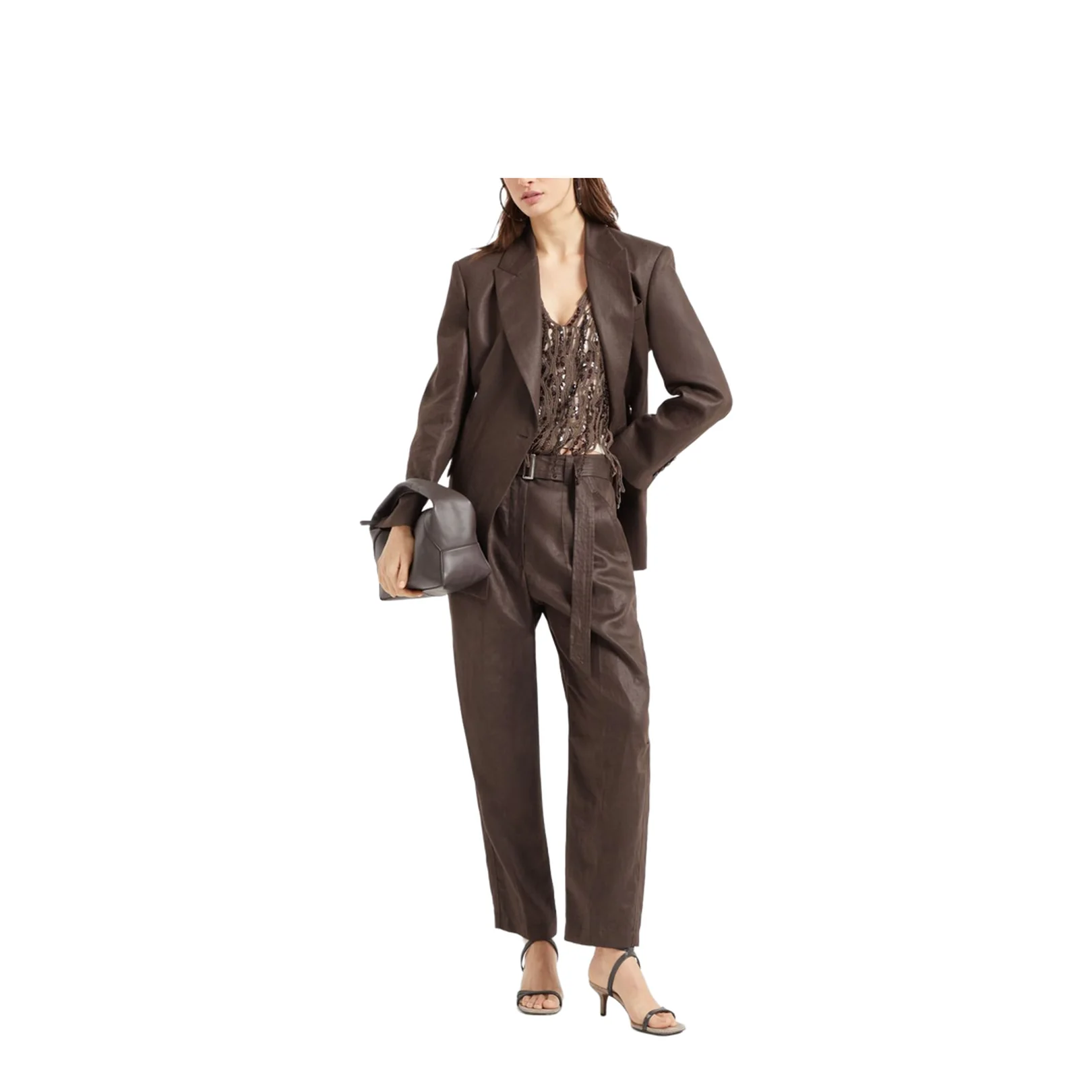 Linen Blazer Jacket - Image 4