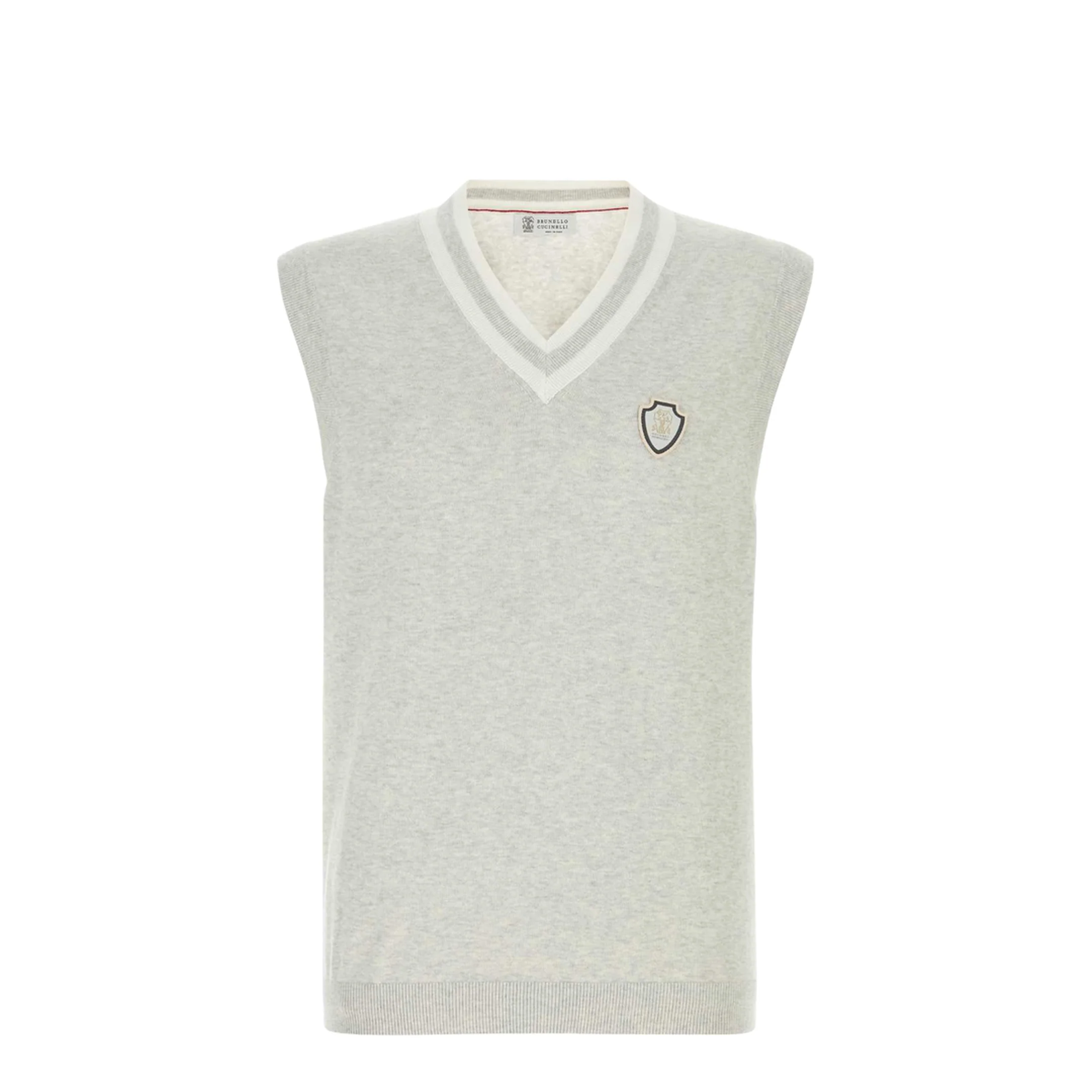 Cotton Vest Grey - Image 2