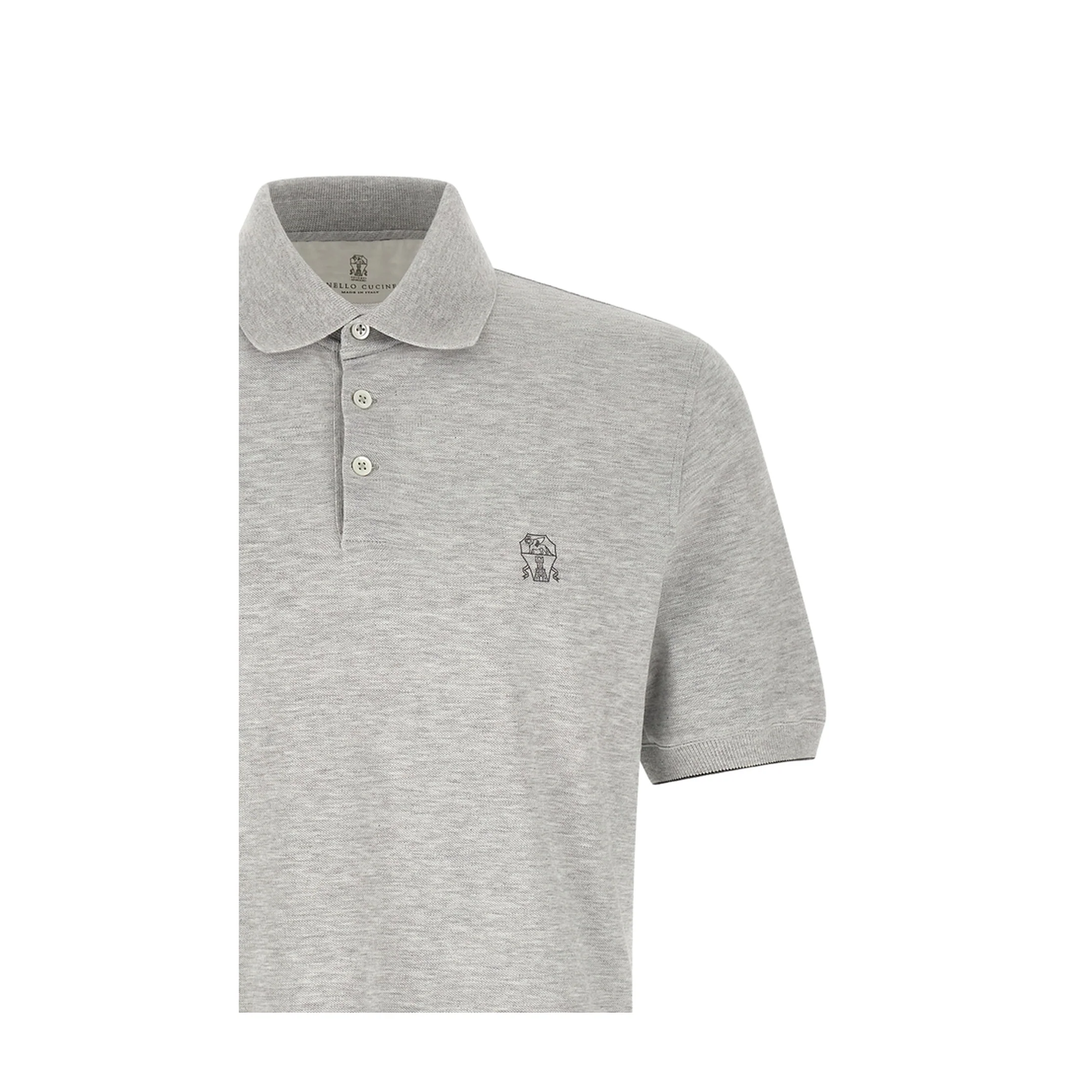 Logo Piqué Polo Shirt - Image 3