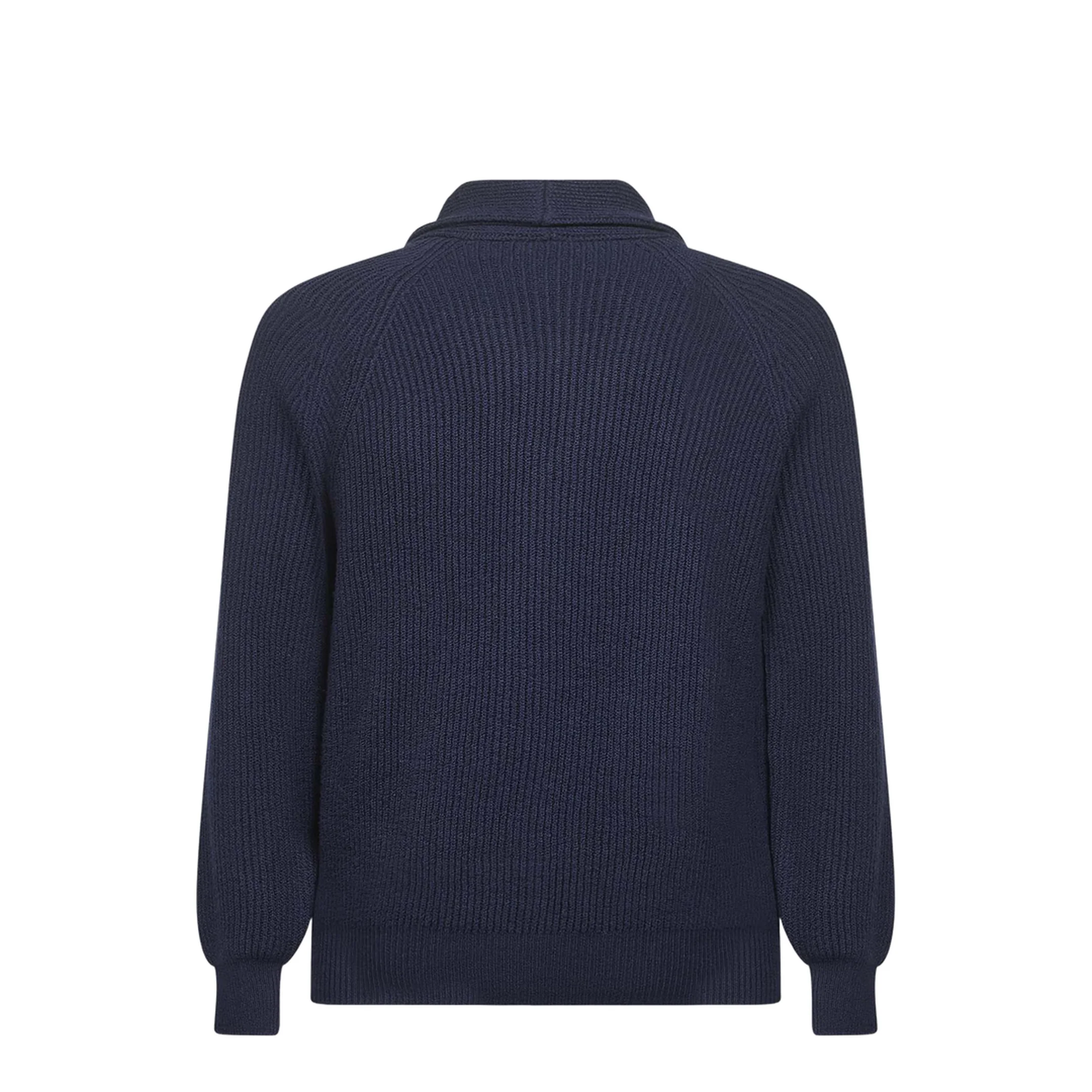 Long Sleeve Cardigan Navy Blue - Image 2
