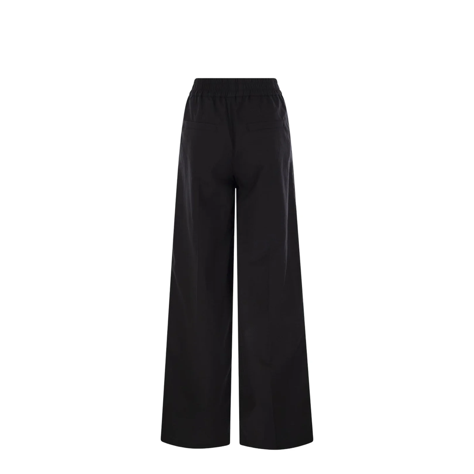 Loose Fit Cotton Trousers - Image 4
