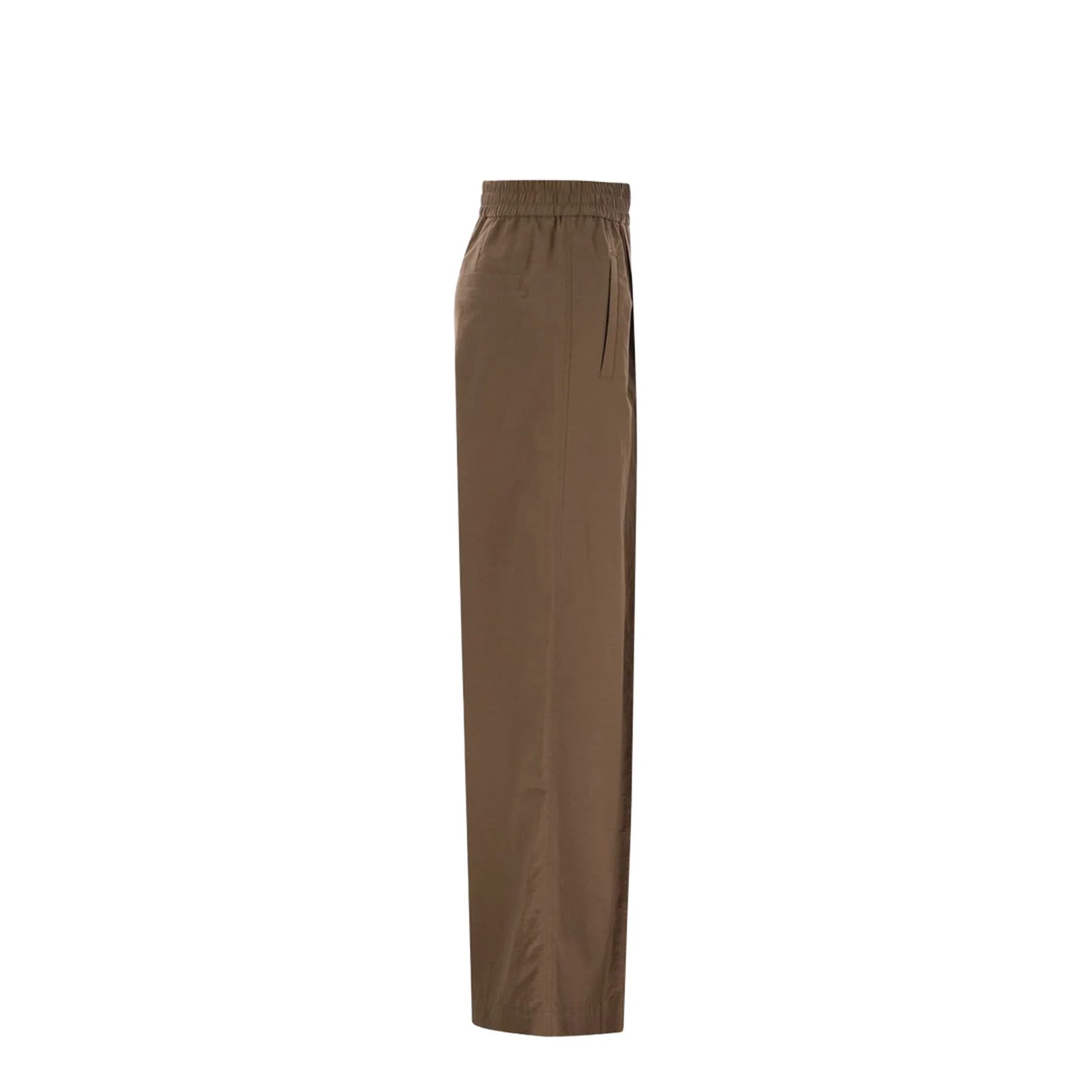 Loose Fit Cotton Trousers - Image 3