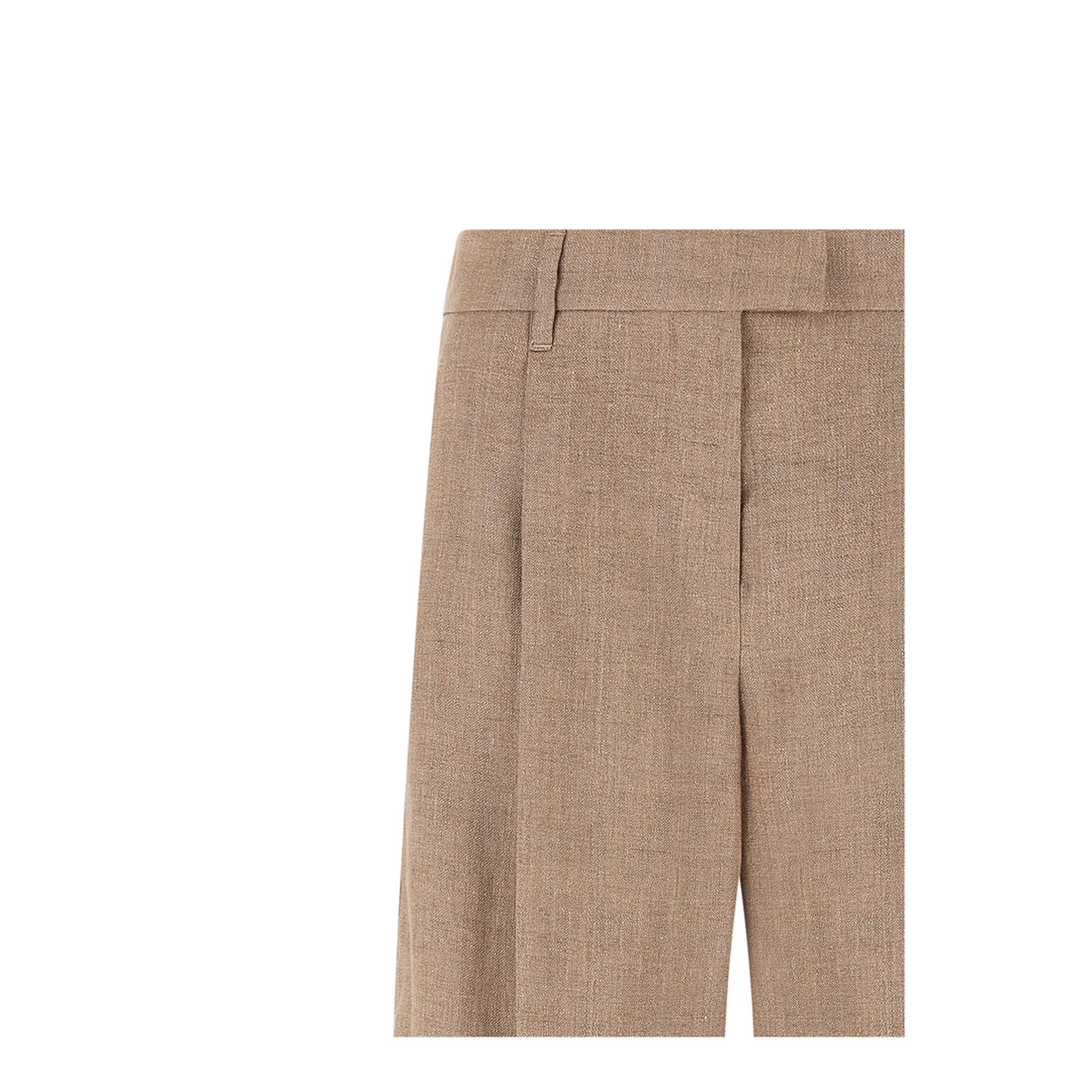 Loose Pleated Pants - Image 2