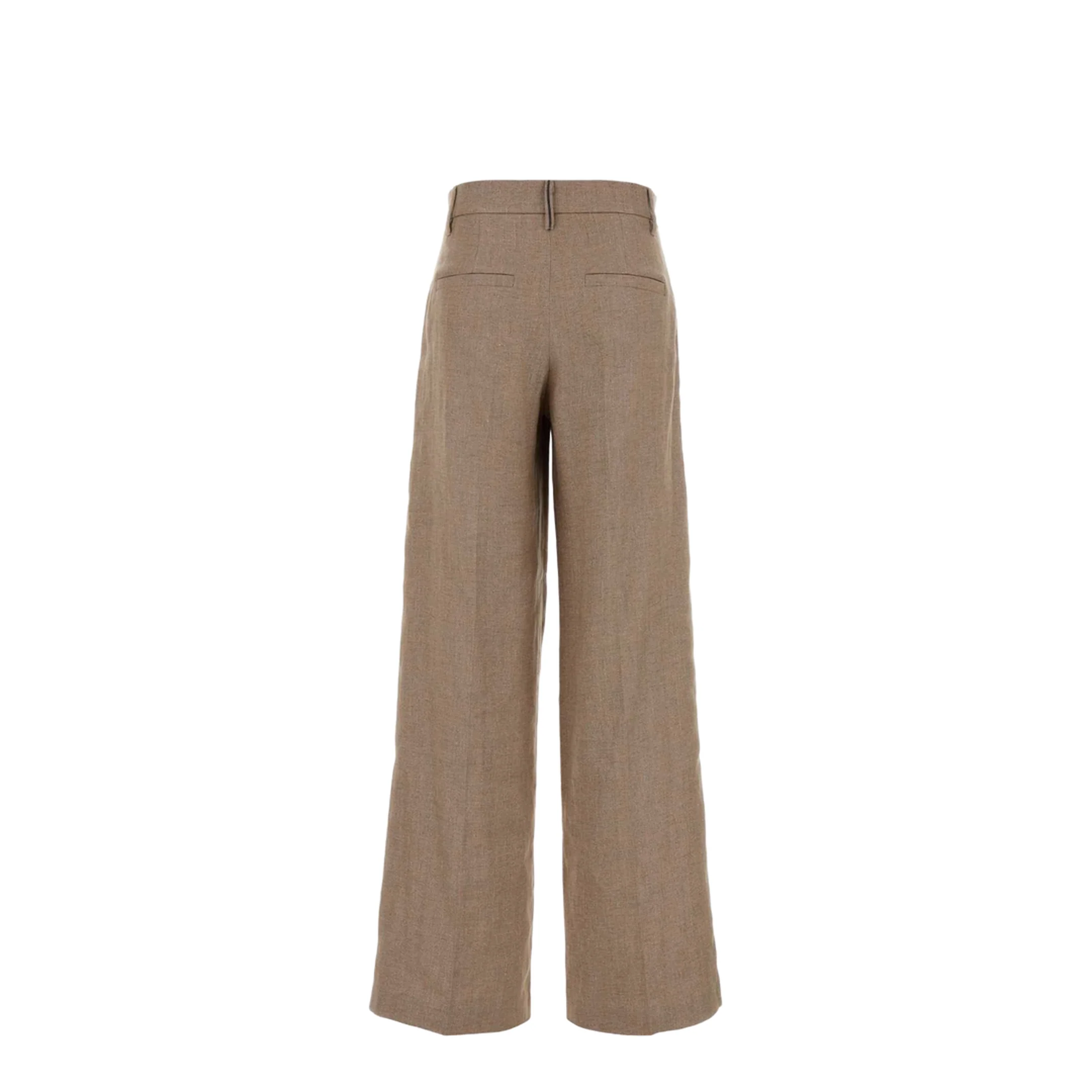 Loose Pleated Pants - Image 4