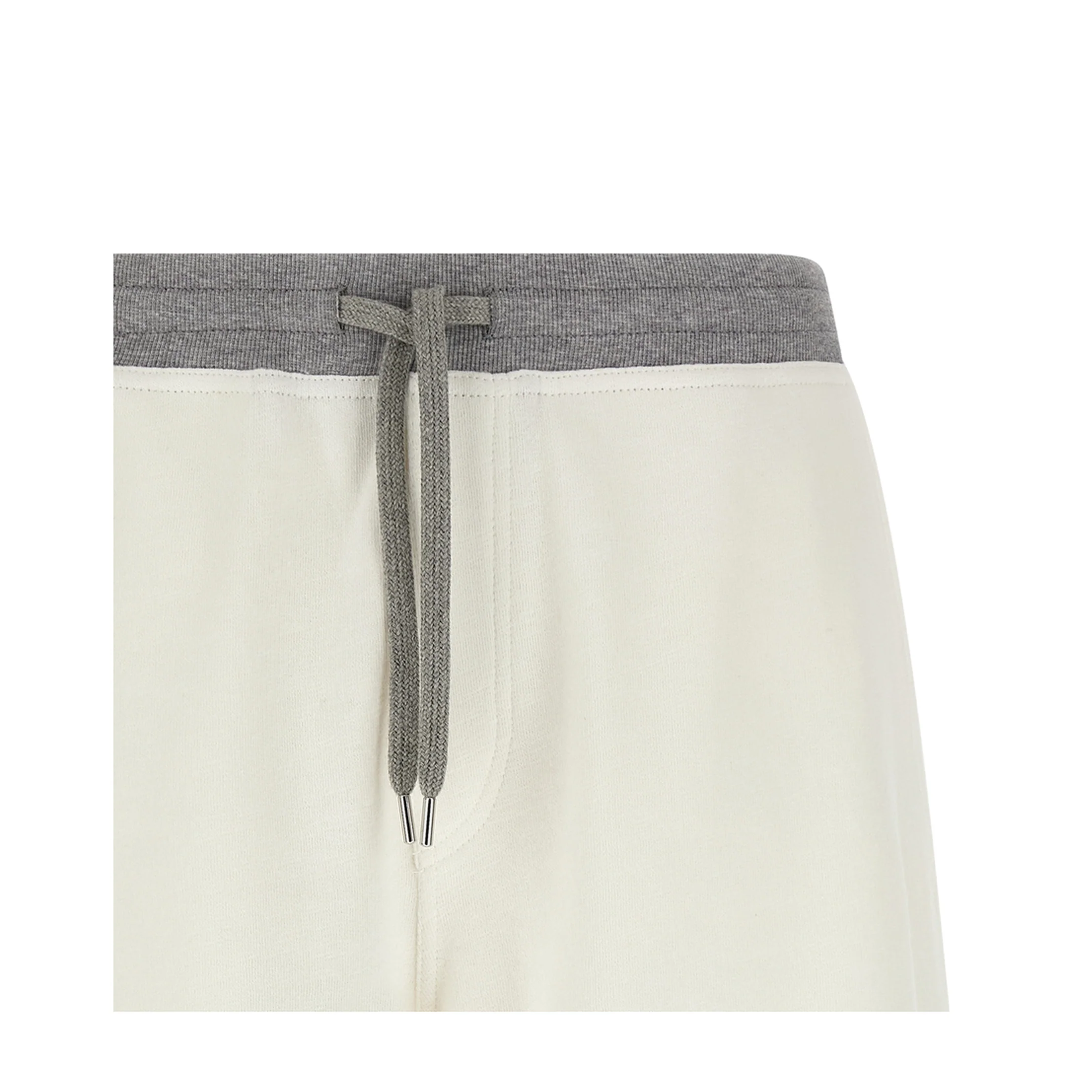 Mélange Bermuda Shorts White - Image 3