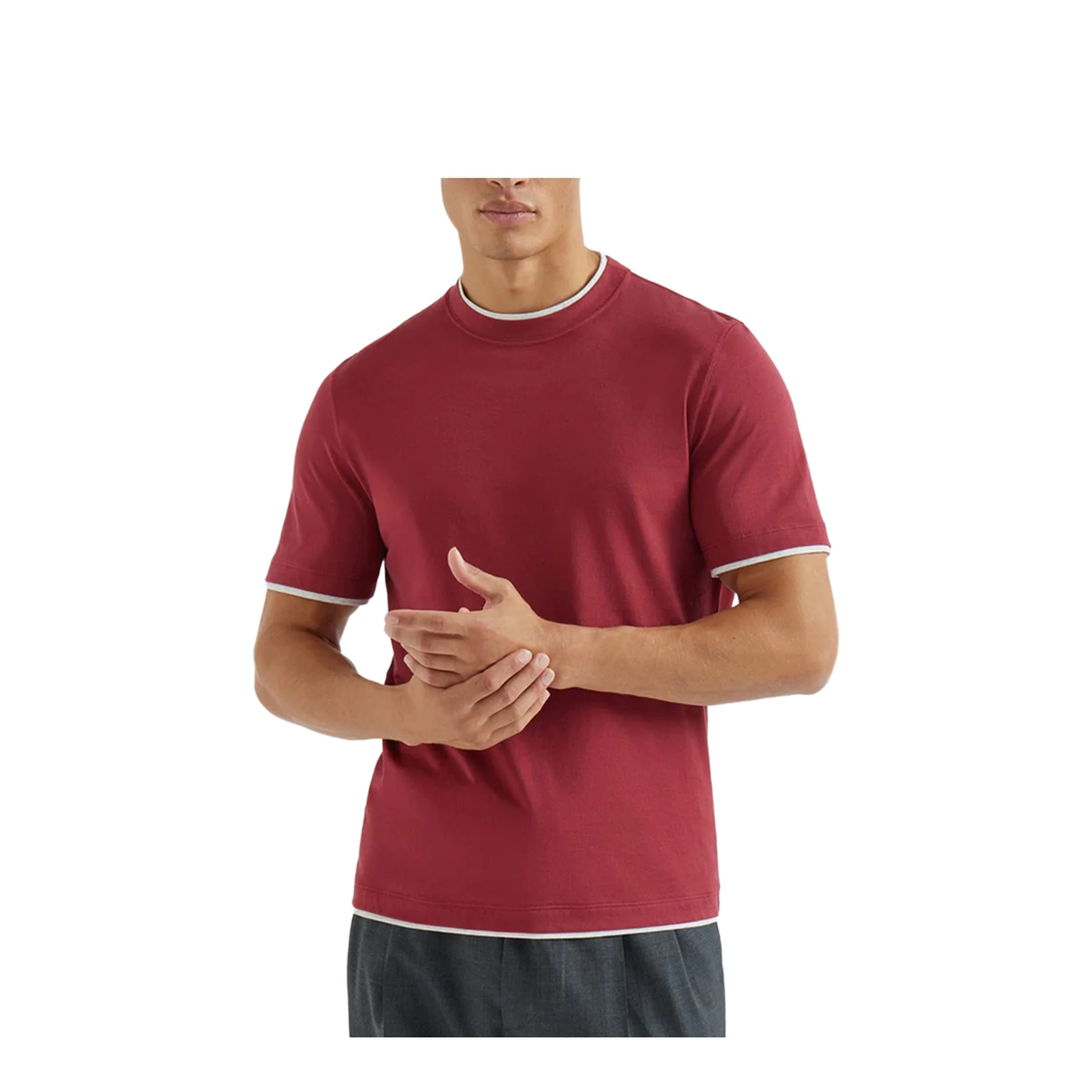 Men's T-Shirt Red - Image 2