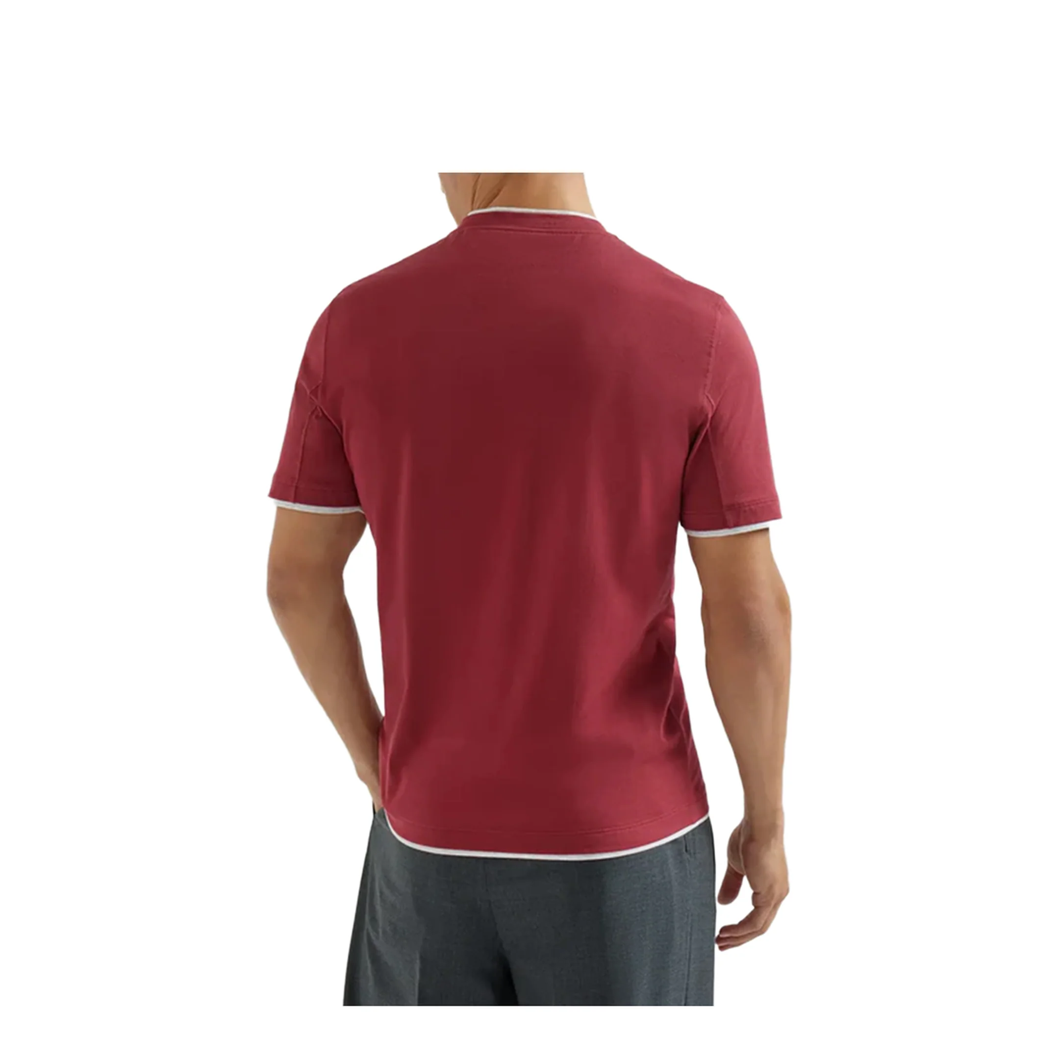 Men's T-Shirt Red - Image 3