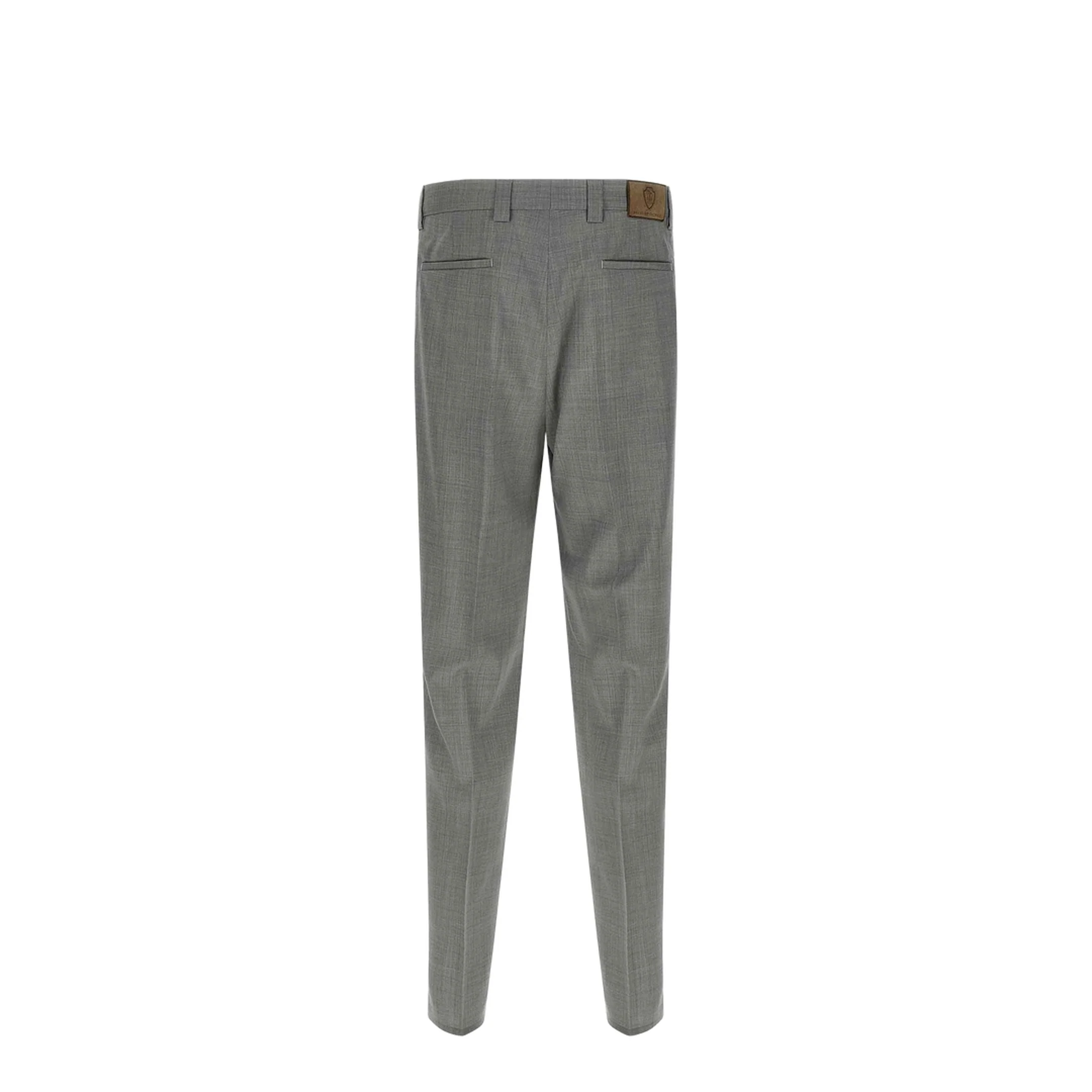 Mlange Wool Pants - Grey - Image 2