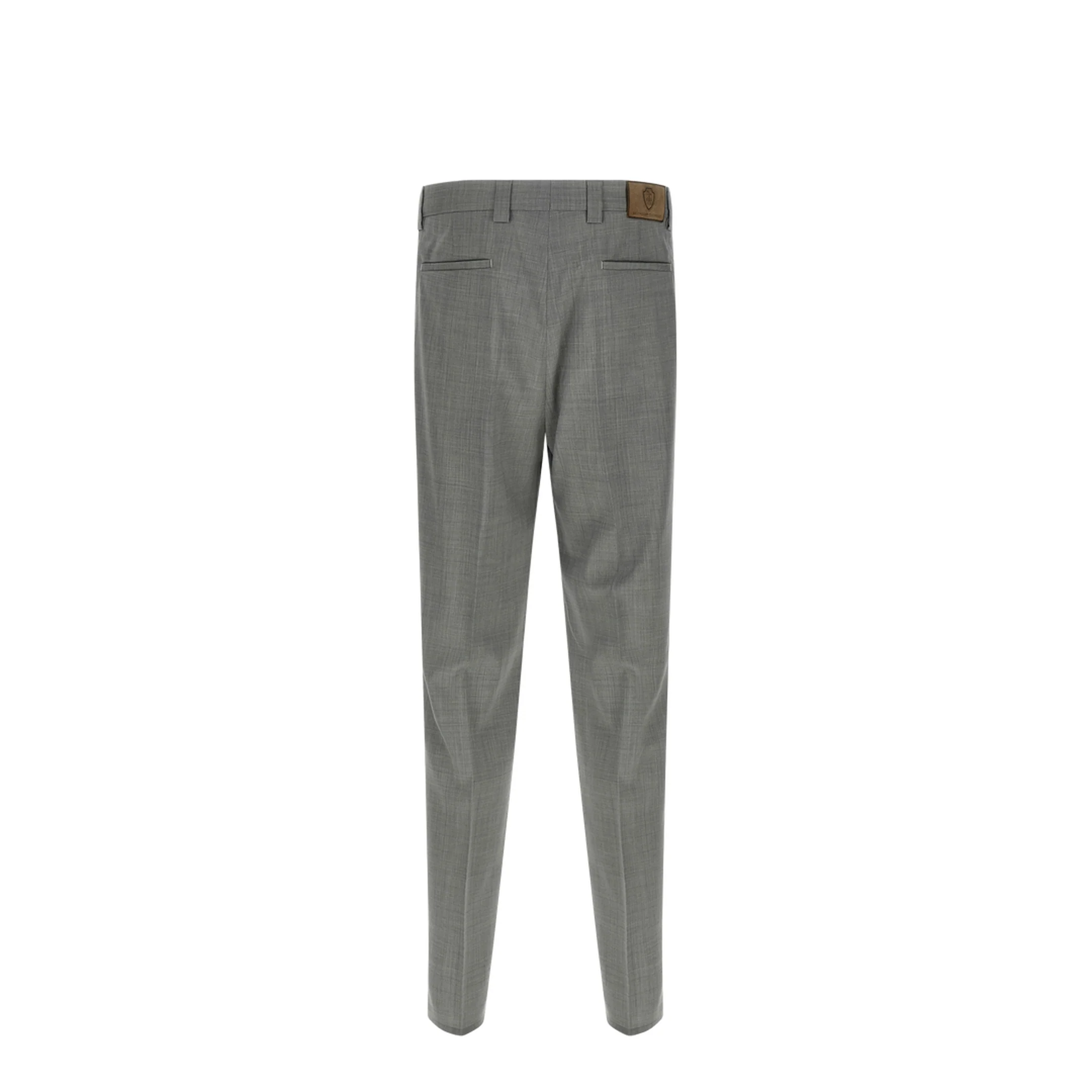 Mlange Wool Pants - Grey - Image 5