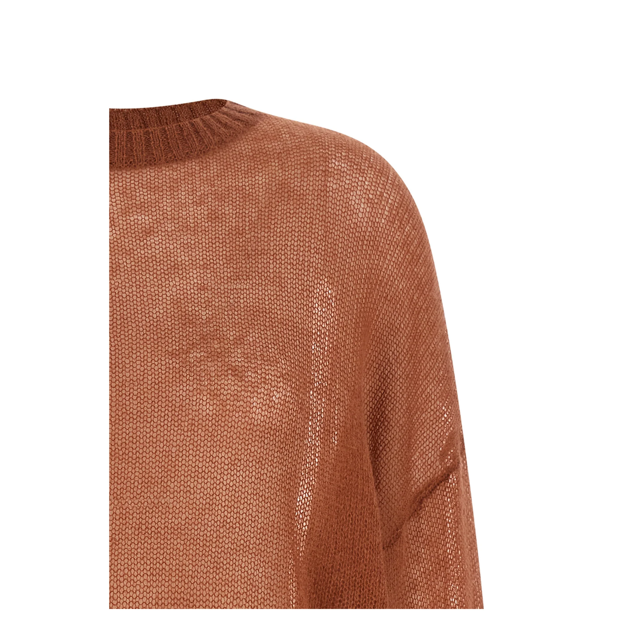 Monili Crew-Neck Sweater Orange - Image 3