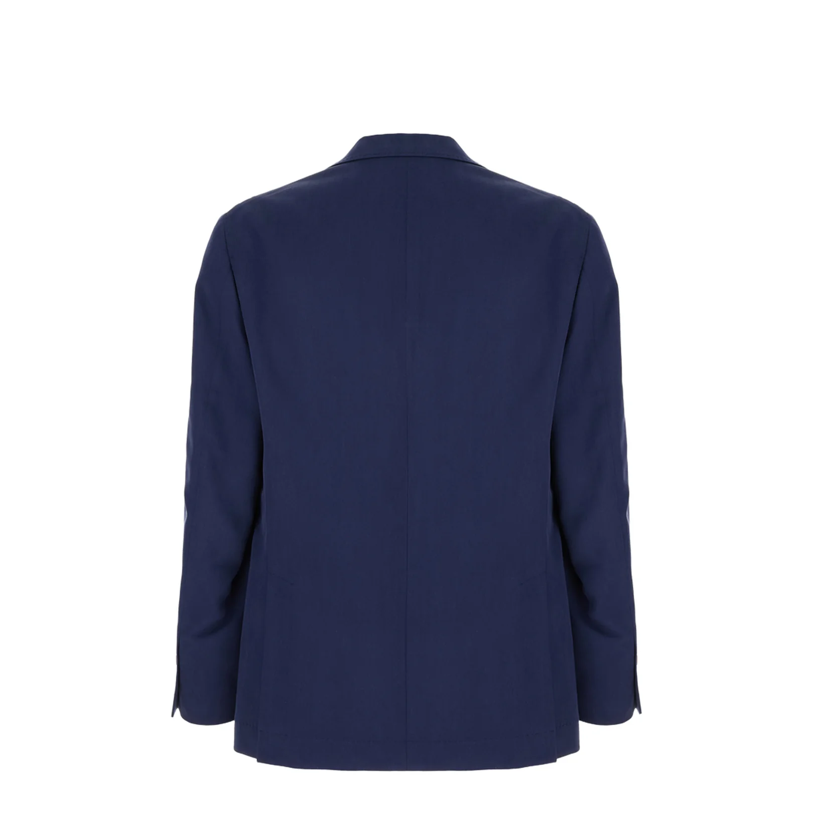Navy Blue Silk Blazer - Image 2