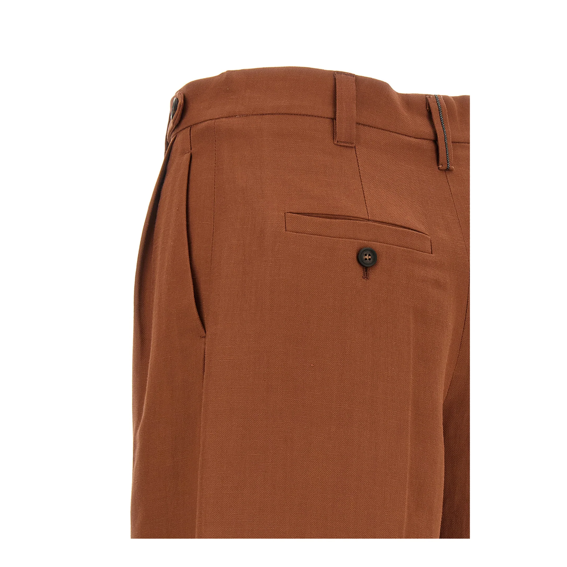 Sartorial Bermuda Shorts Brown - Image 4