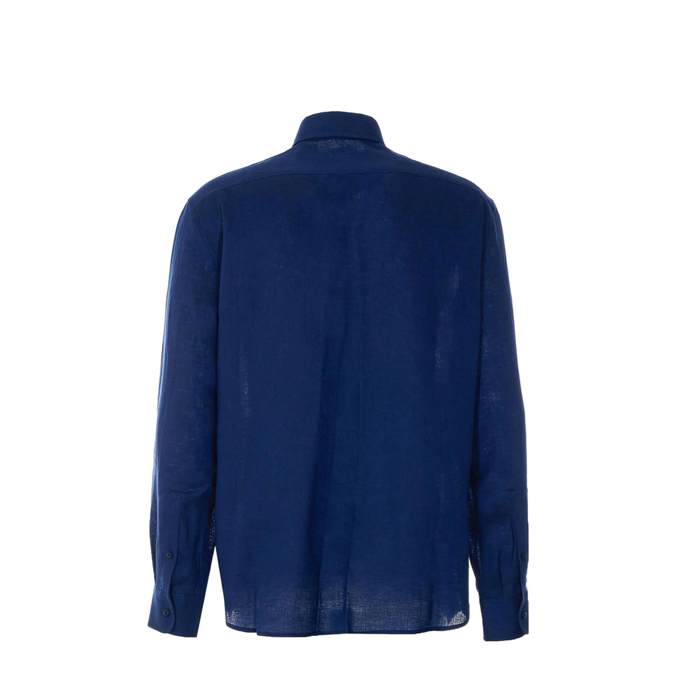 Linen Shirt Blue - Image 2