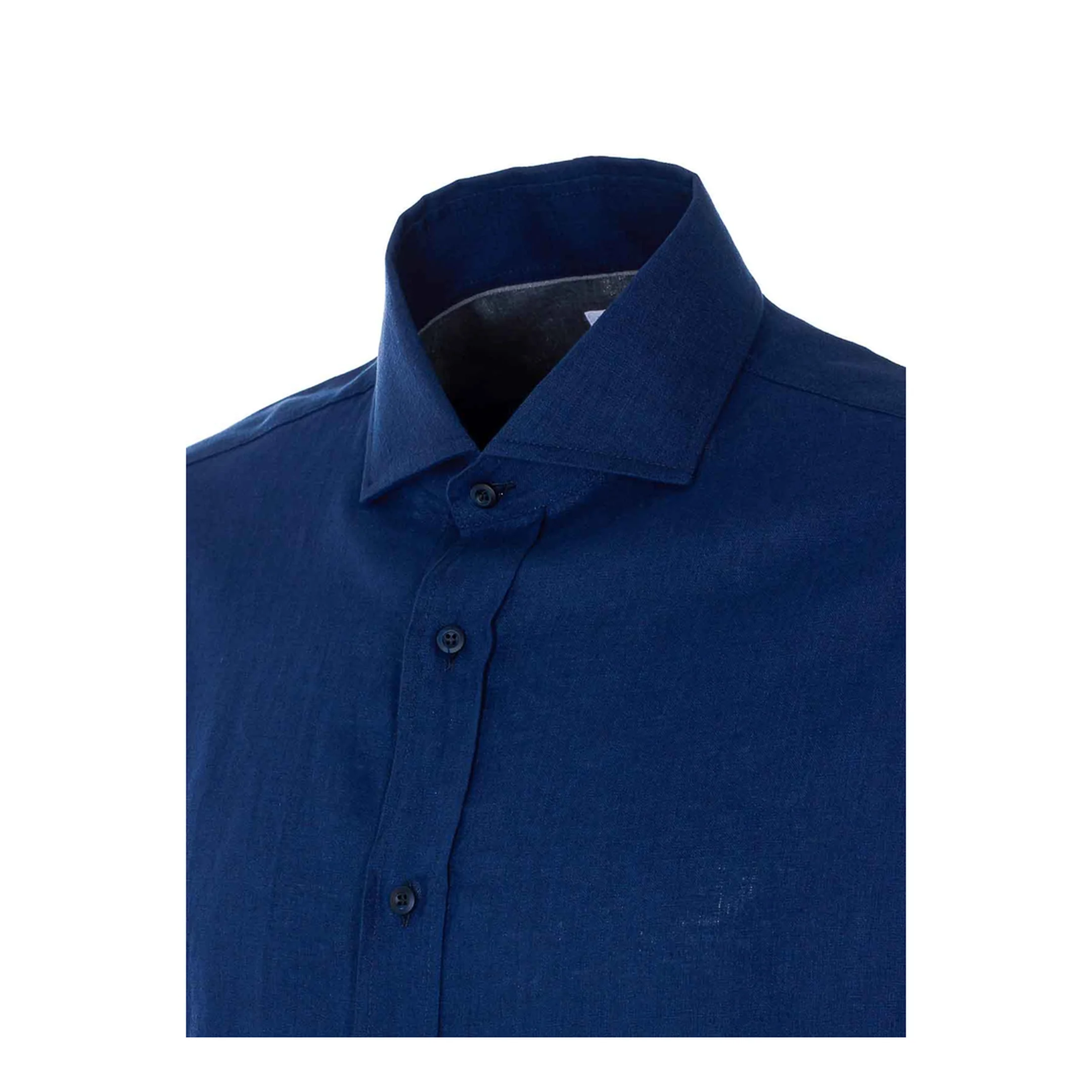 Linen Shirt Blue - Image 3