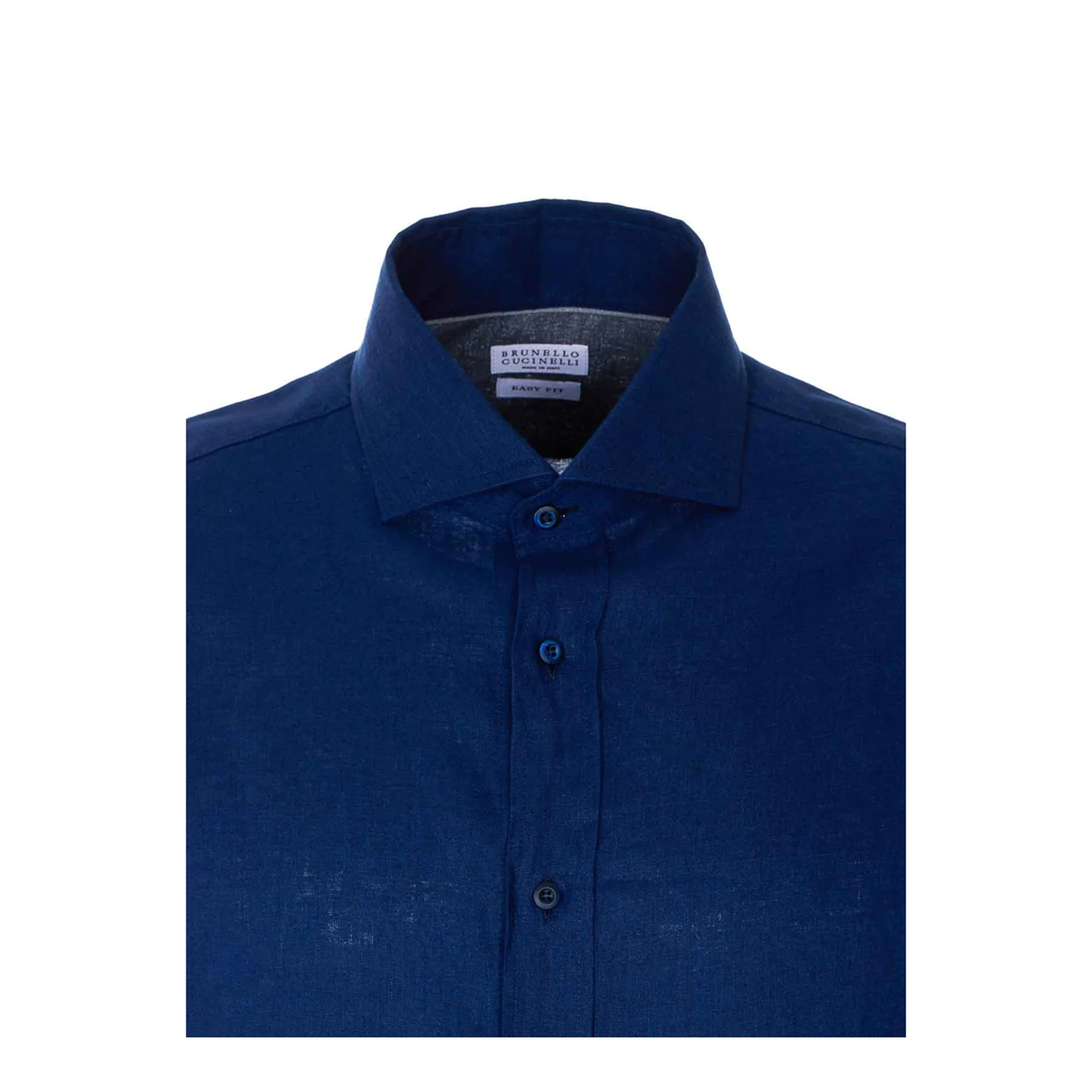 Linen Shirt Blue - Image 4