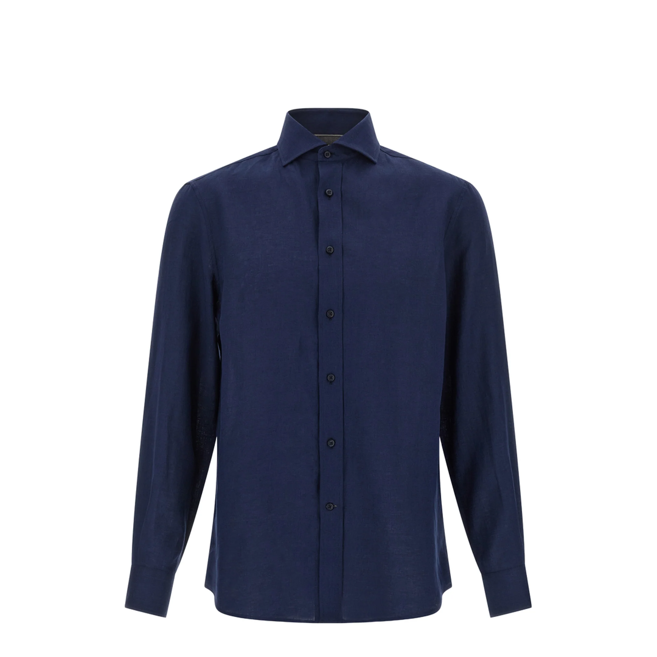 Linen Shirt Blue - Image 5