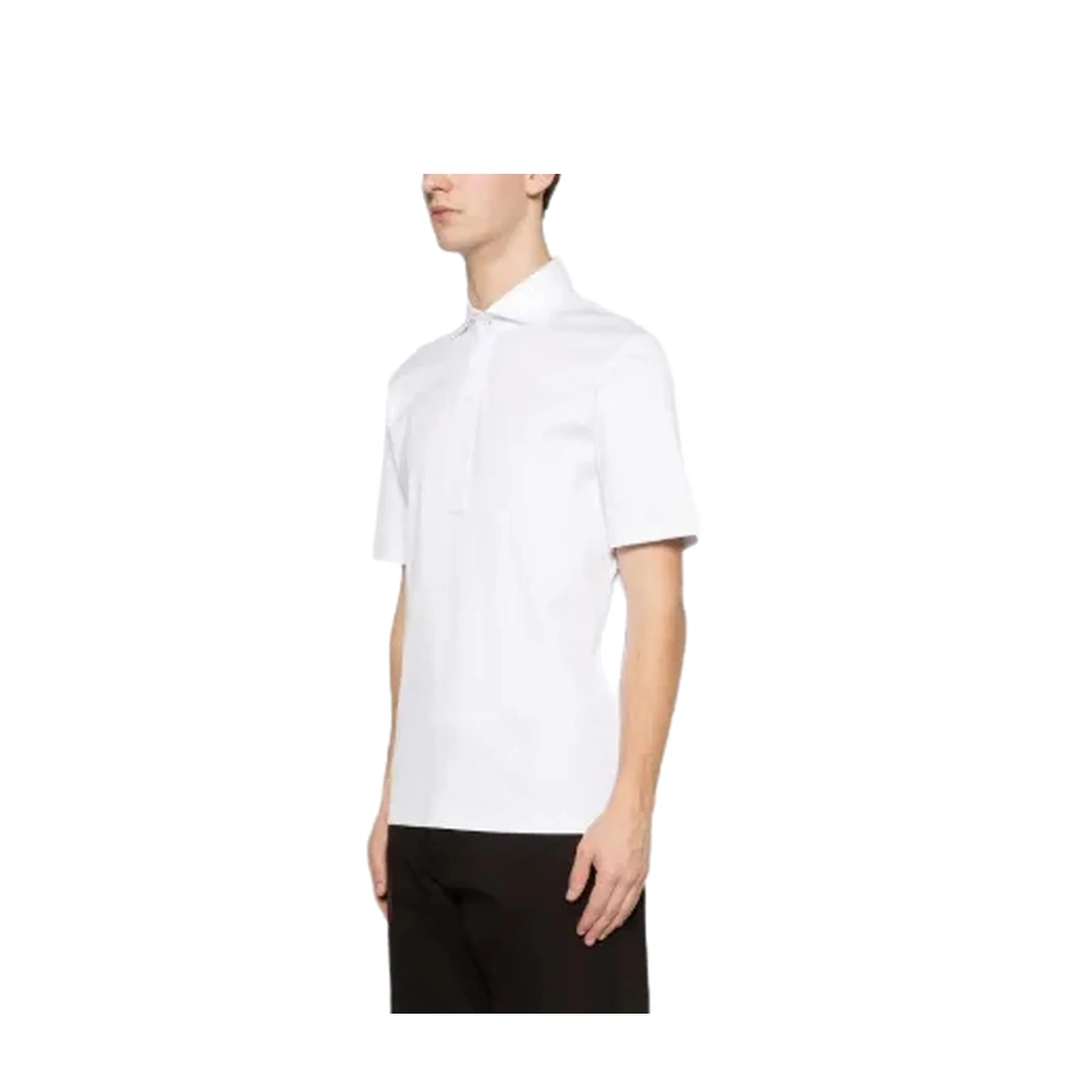 Short Sleeve Polo - White - Image 4